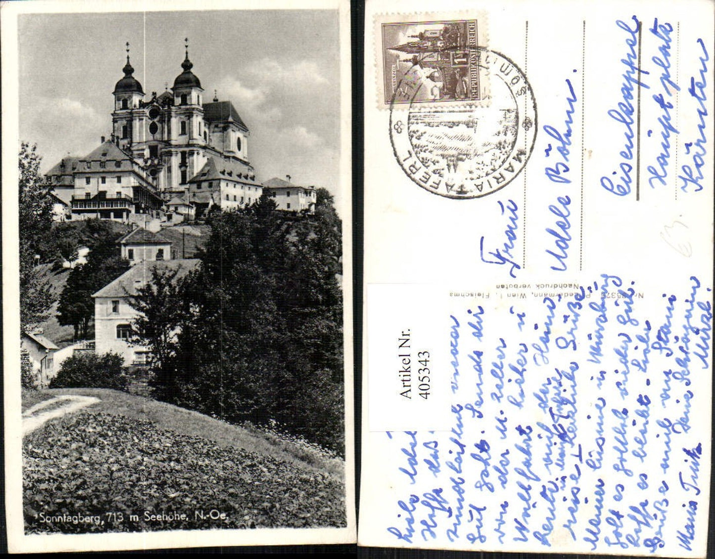 405343,Sonntagberg Basilika Kirche