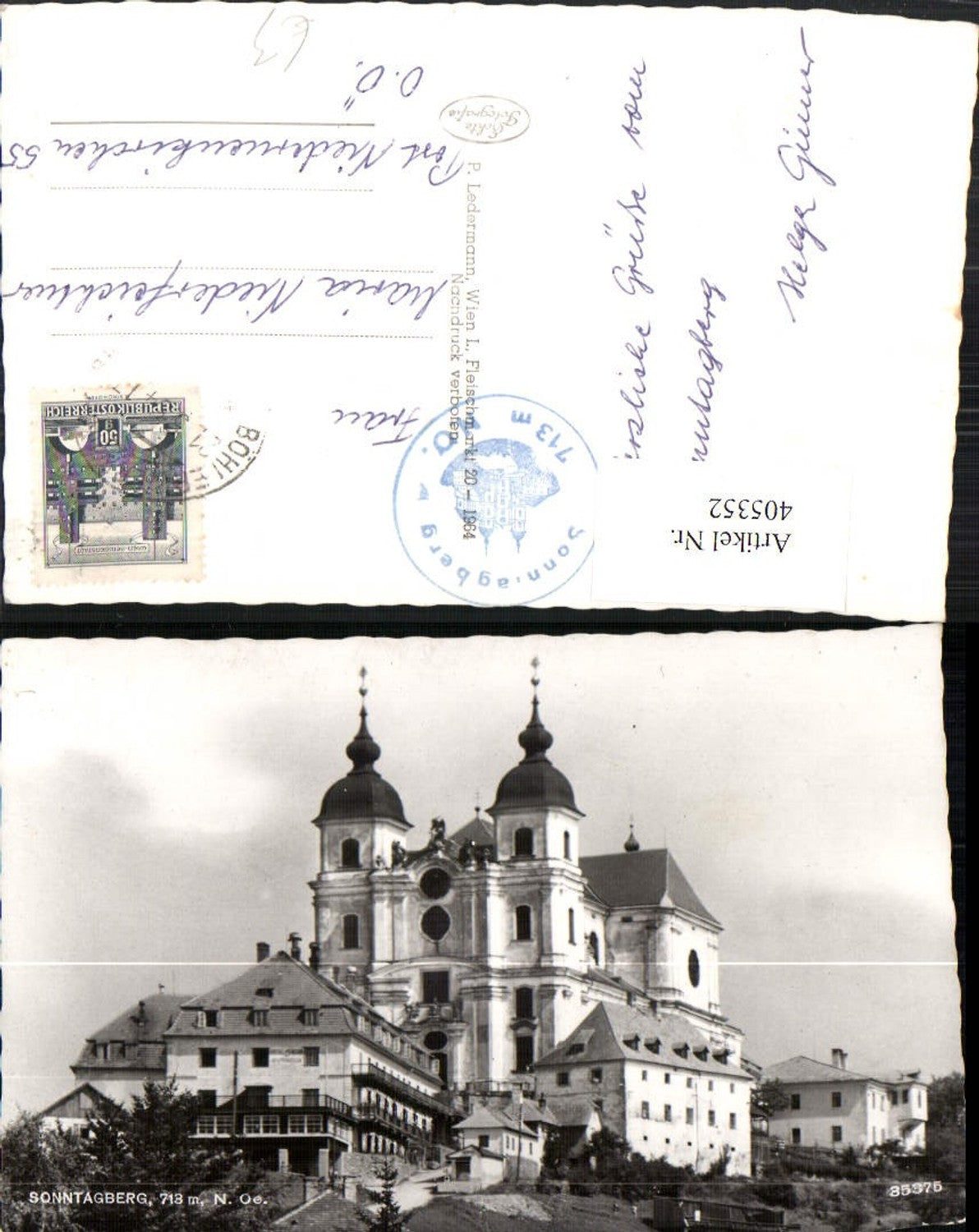 405352,Sonntagberg Basilika Kirche