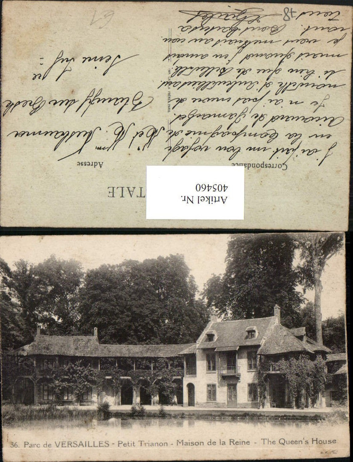 405460,Ile-de-France Yvelines Parc de Versailles Petit Trianon Maison de la Reine Haus