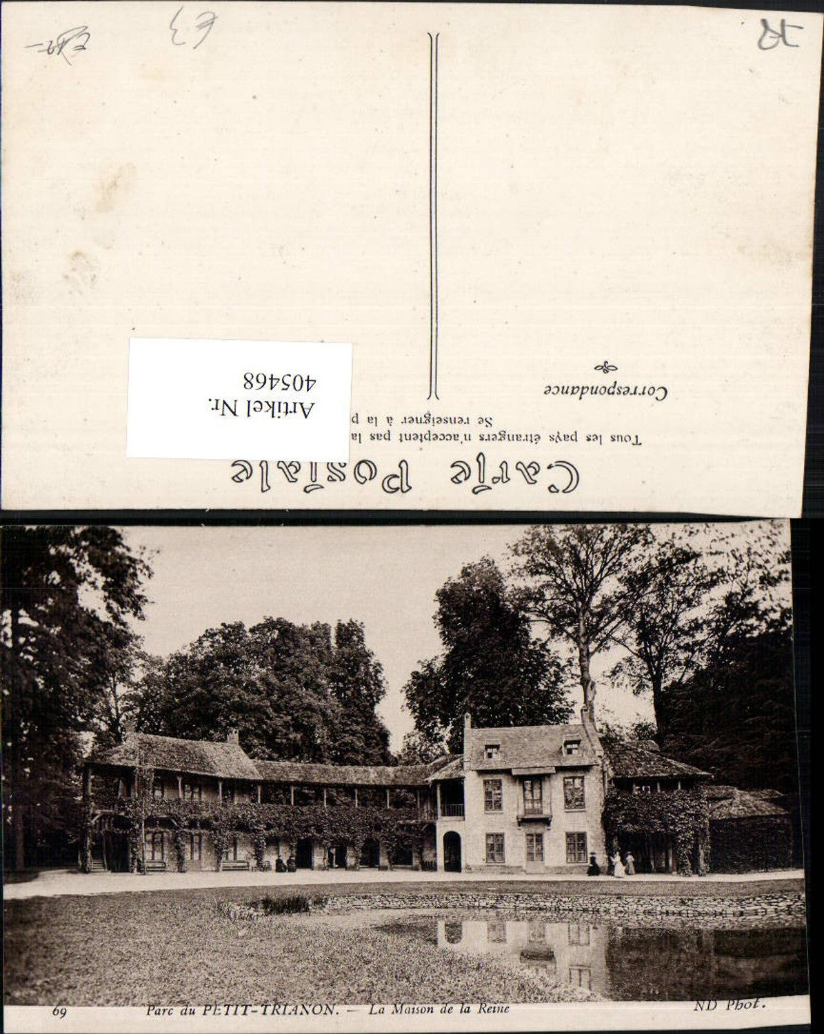 405468,Ile-de-France Yvelines Versailles Parc du Petit-Trianon Maison de la Reine Haus
