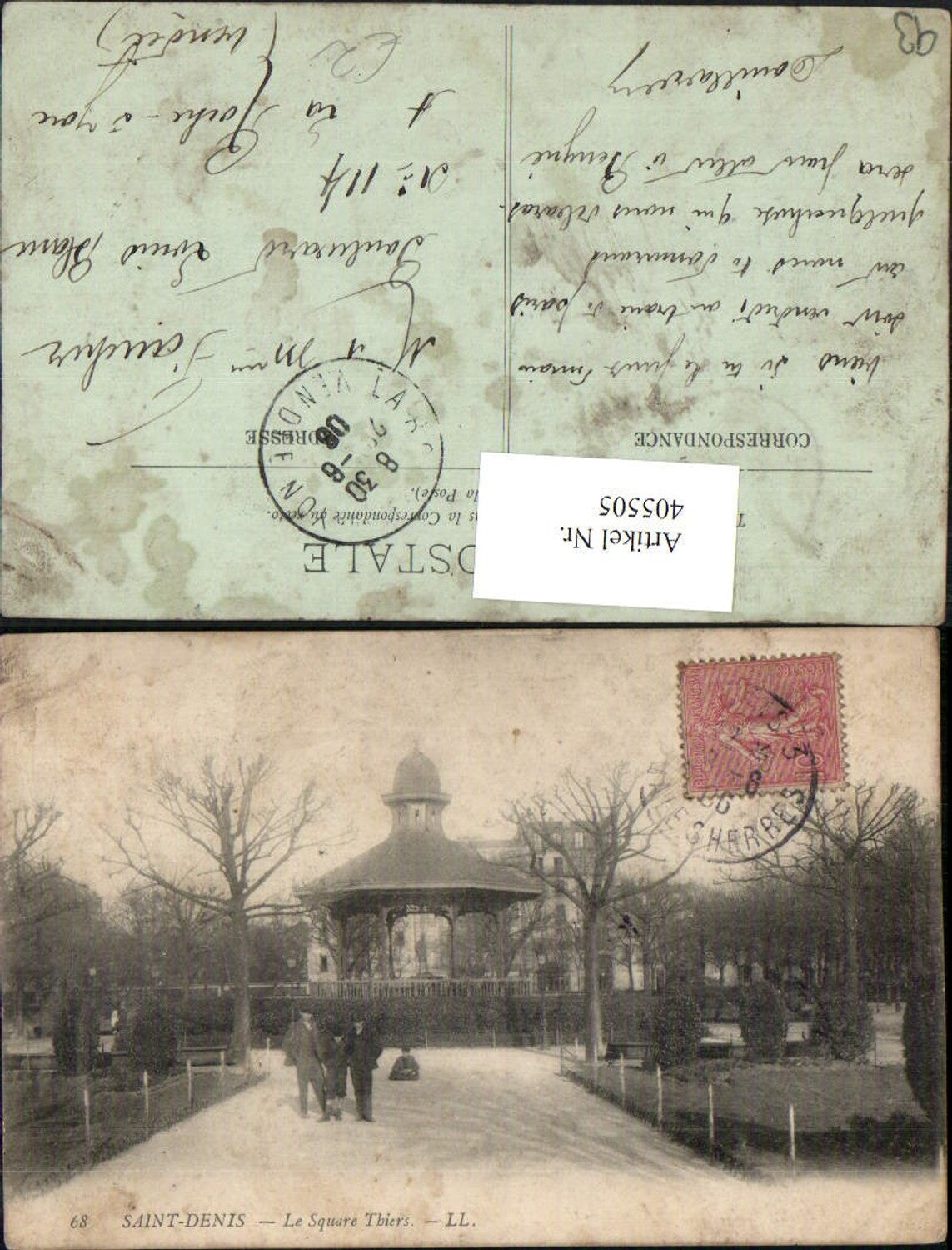 405505,Ile-de-France Seine-Saint-Denis Saint-Denis Le Square Thiers Pavillon