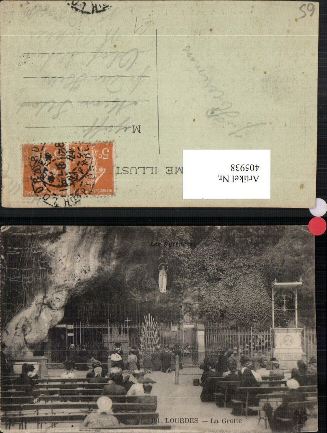 405938,Midi-Pyrenees Hautes-Pyrenees Lourdes La Grotte