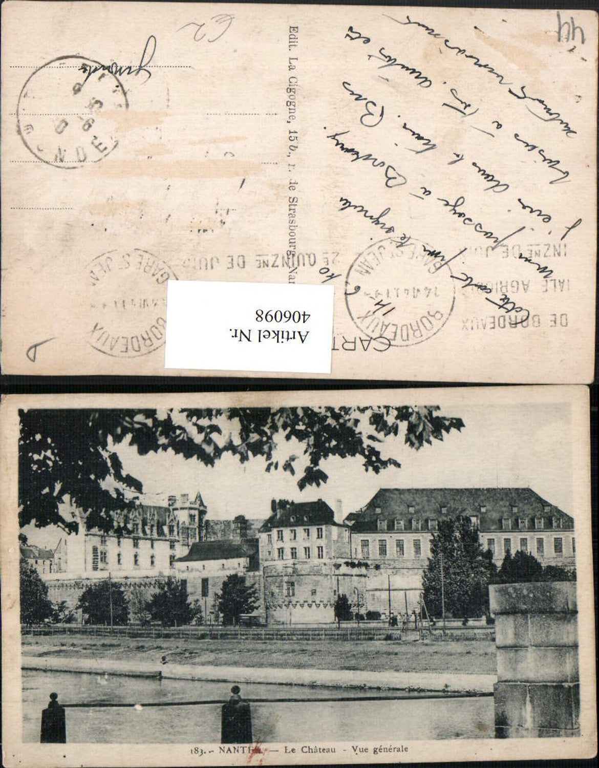 406098,Pays de la Loire Nantes Le Chateau Schloss
