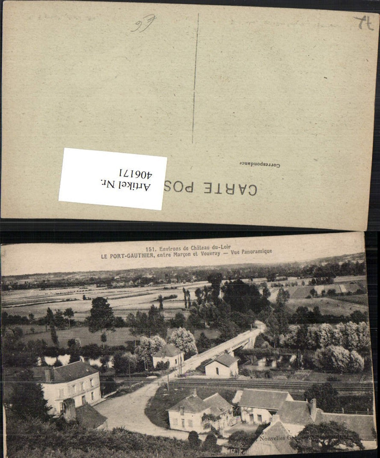 406171,Pays de la Loire Sarthe Chateau-du-Loir Port-Gauthier railway crossing