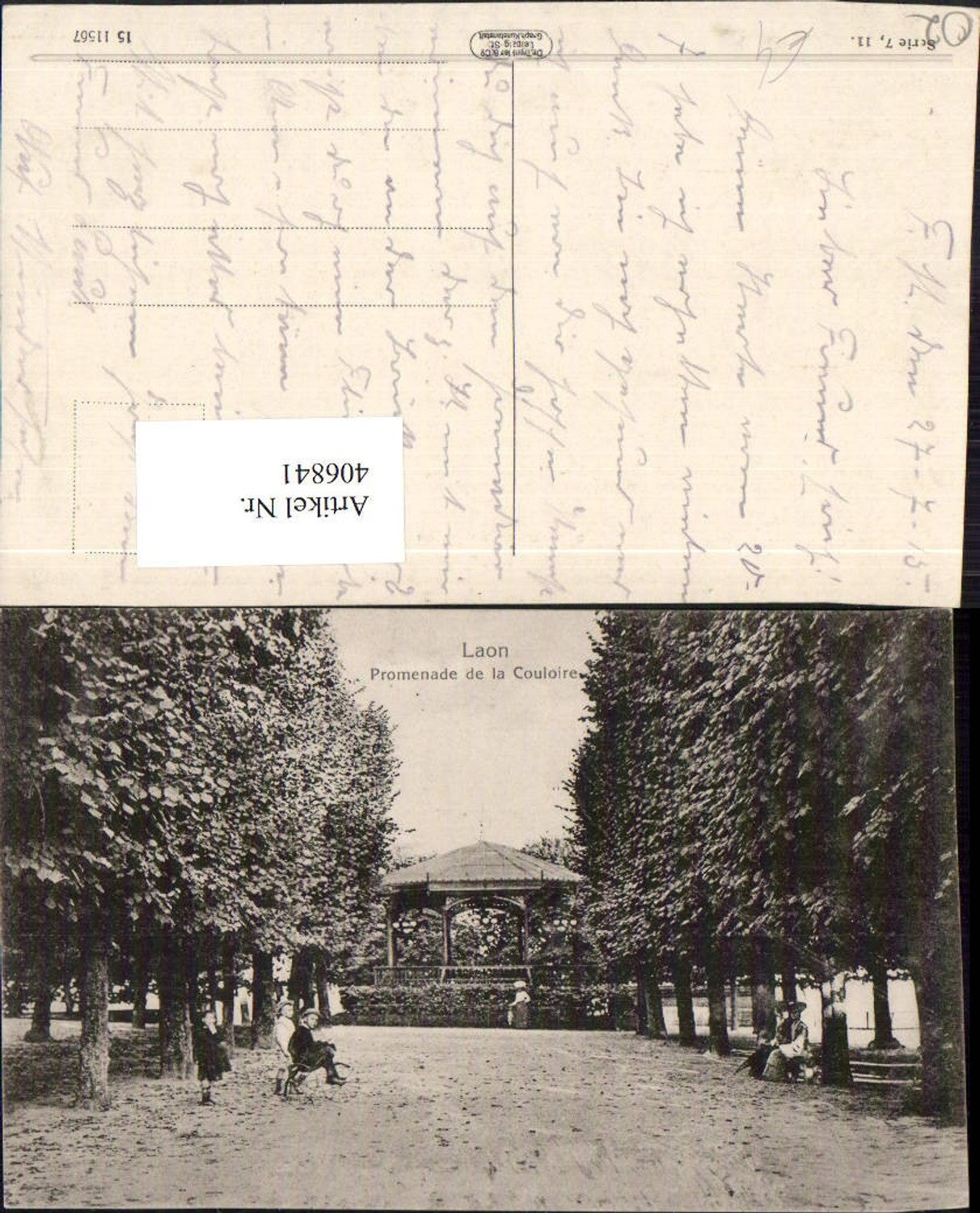 406841,Picardie Aisne Laon Promenade de la Couloire Pavillon