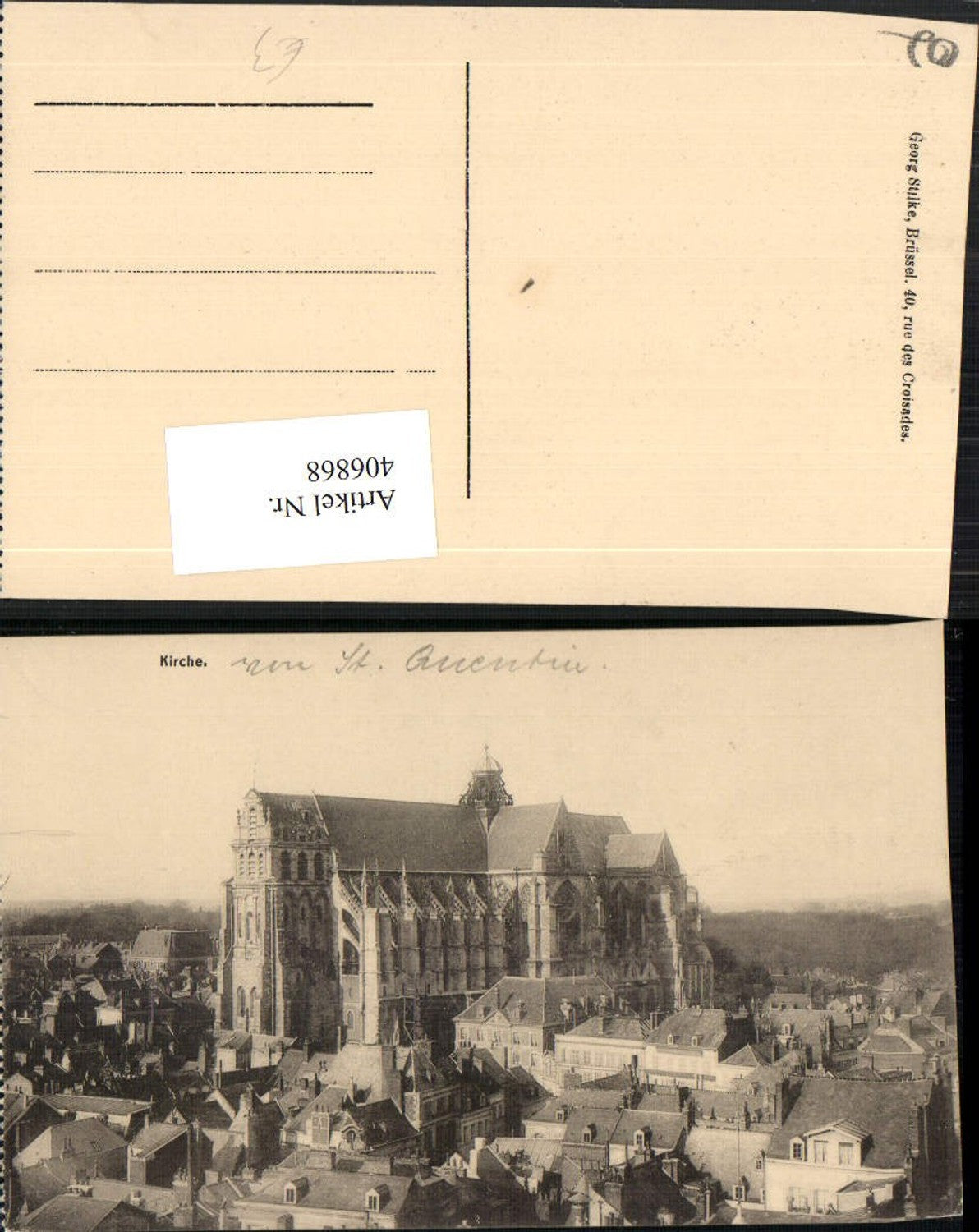 406868,Picardie Aisne St. Quentin Church