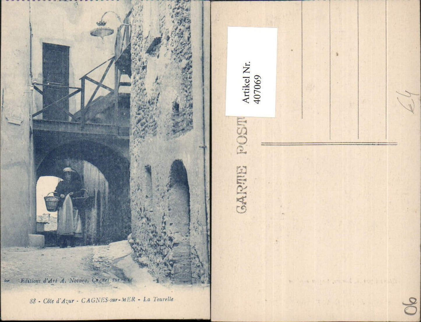 407069,Provence-Alpes-Cote-Azur Alpes-Maritimes Cagnes-sur-Mer La Tourelle Motiv