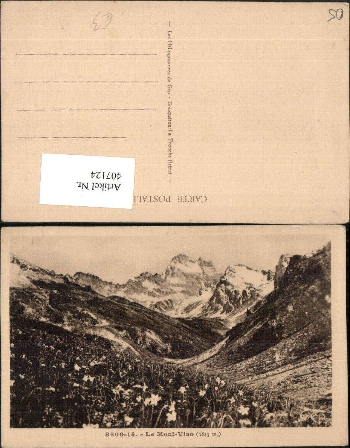 407124,Provence-Alpes-Cote-Azur Hautes-Alpes Le Mont-Viso Bergkulisse