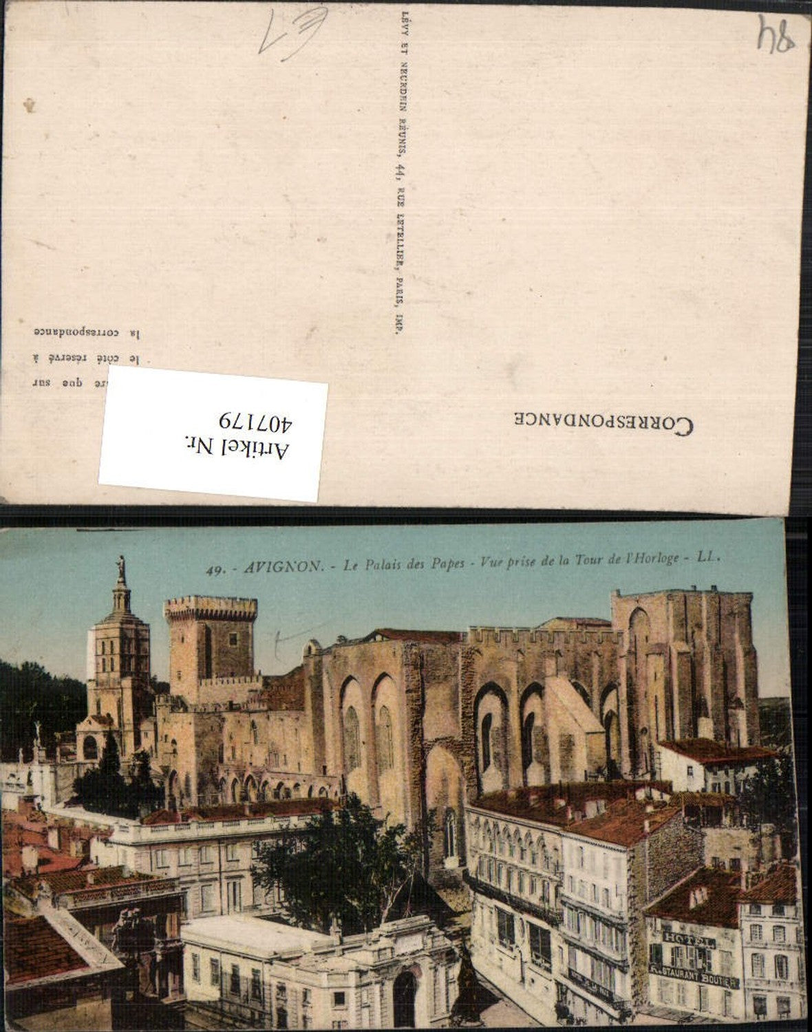 407179,Provence-Alpes-Cote-Azur Vaucluse Avignon Palais des Papes