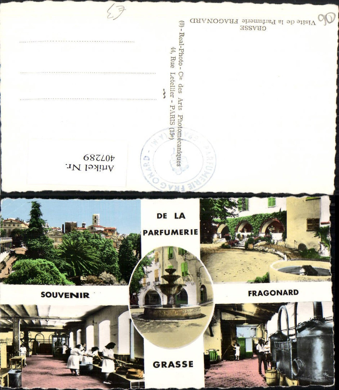 407289,Provence-Alpes-Cote-Azur Alpes-Maritimes Grasse Parfumerie Fragonard Parfümerie