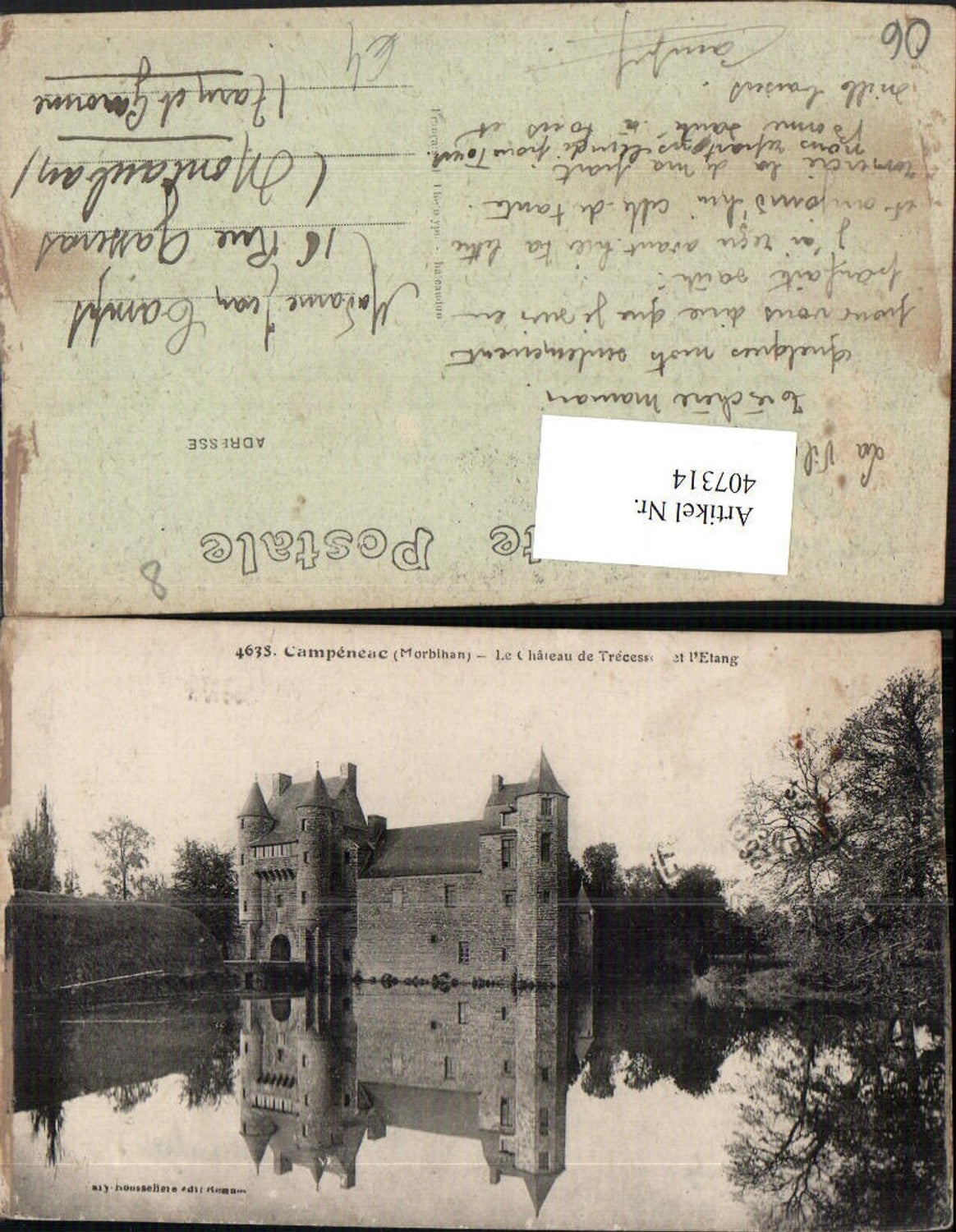 407314,Provence-Alpes-Cote-Azur Alpes-Maritimes Campeneac Chateau de Trecesson Schloss