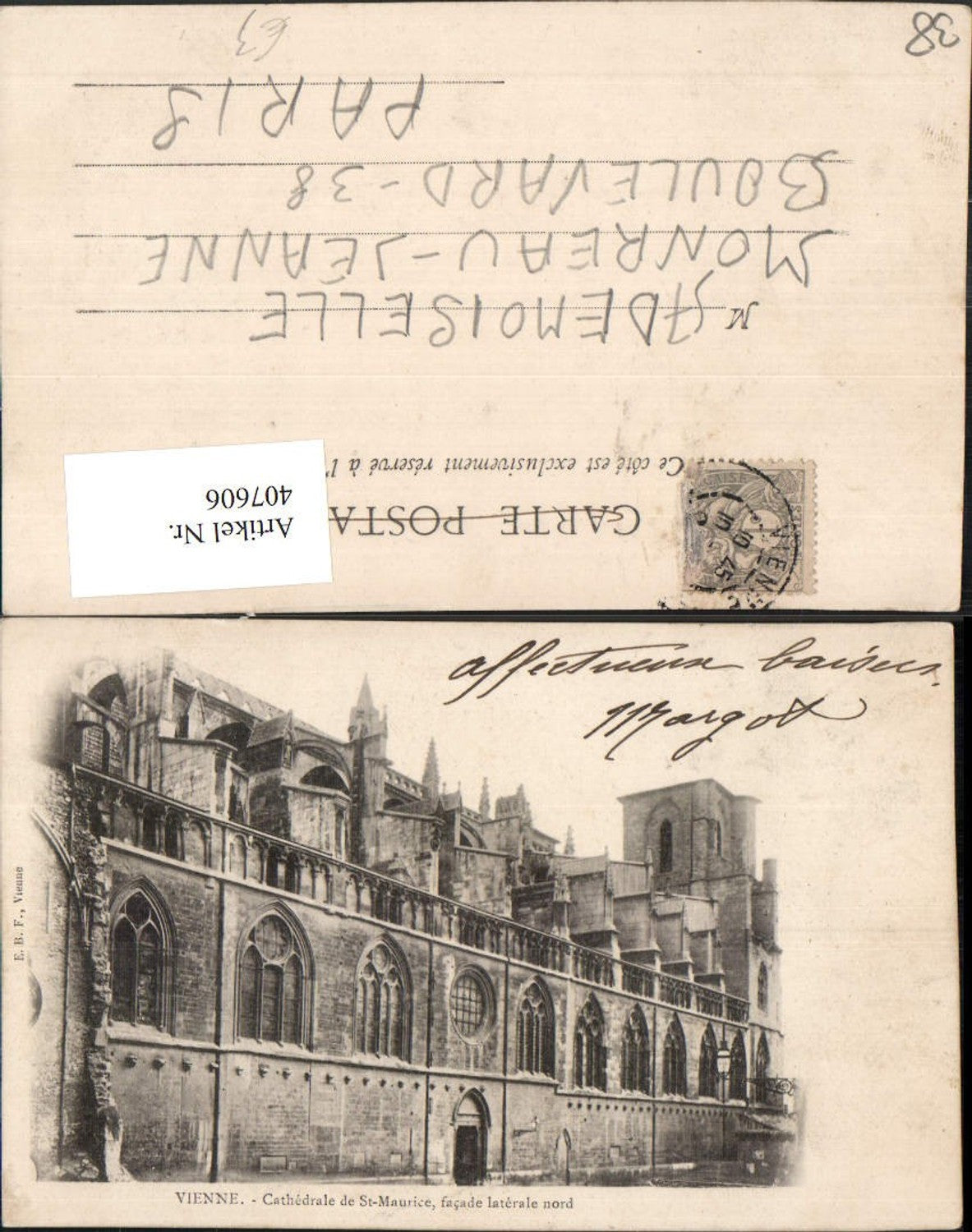 407606,Rhone-Alpes Isere Vienne Cathedrale St-Maurice Kirche