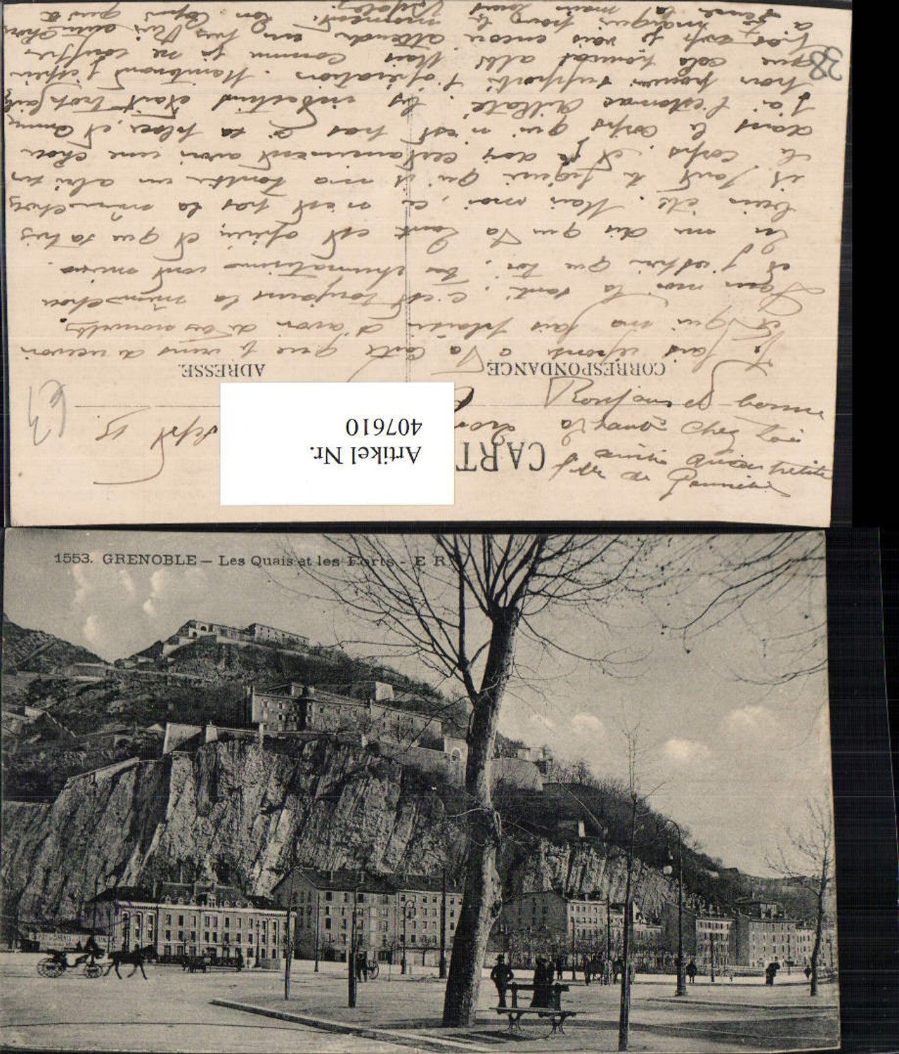 407610,Rhone-Alpes Isere Grenoble Les Quais et les Forts Festung