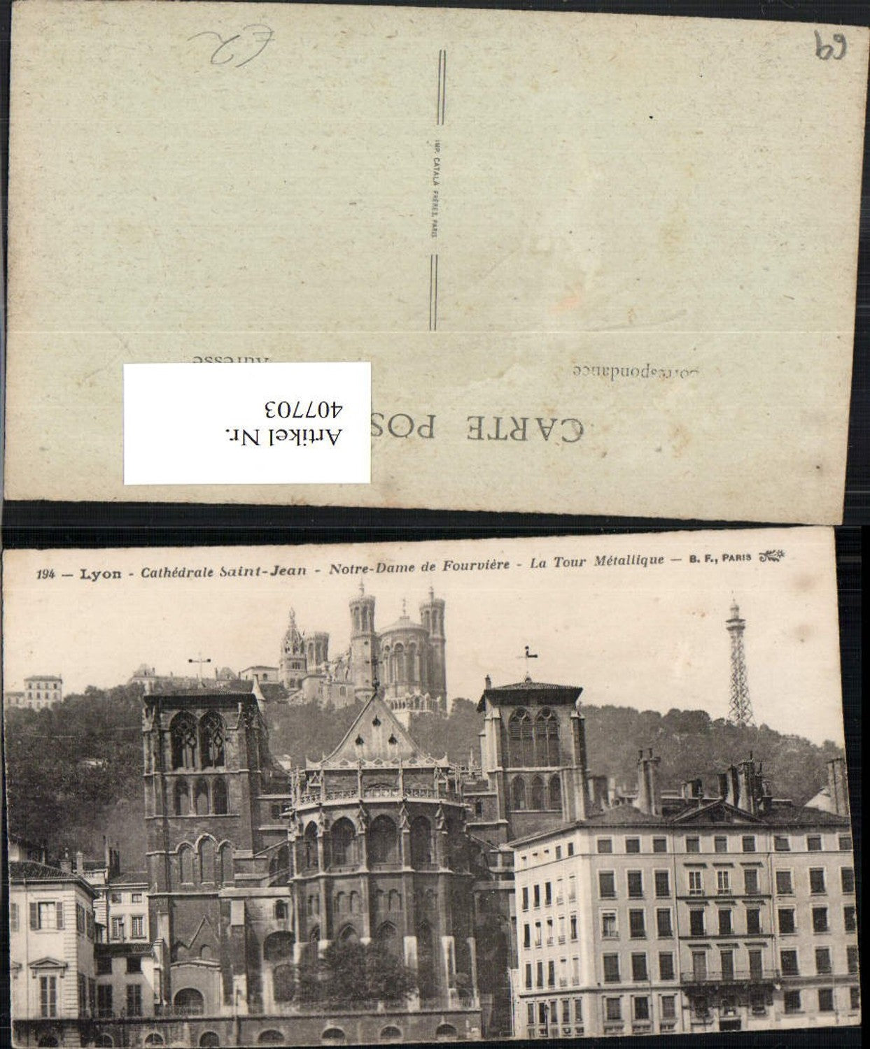 407703,Rhone-Alpes Rhone Lyon Cathedrale Saint-Jean Kirche