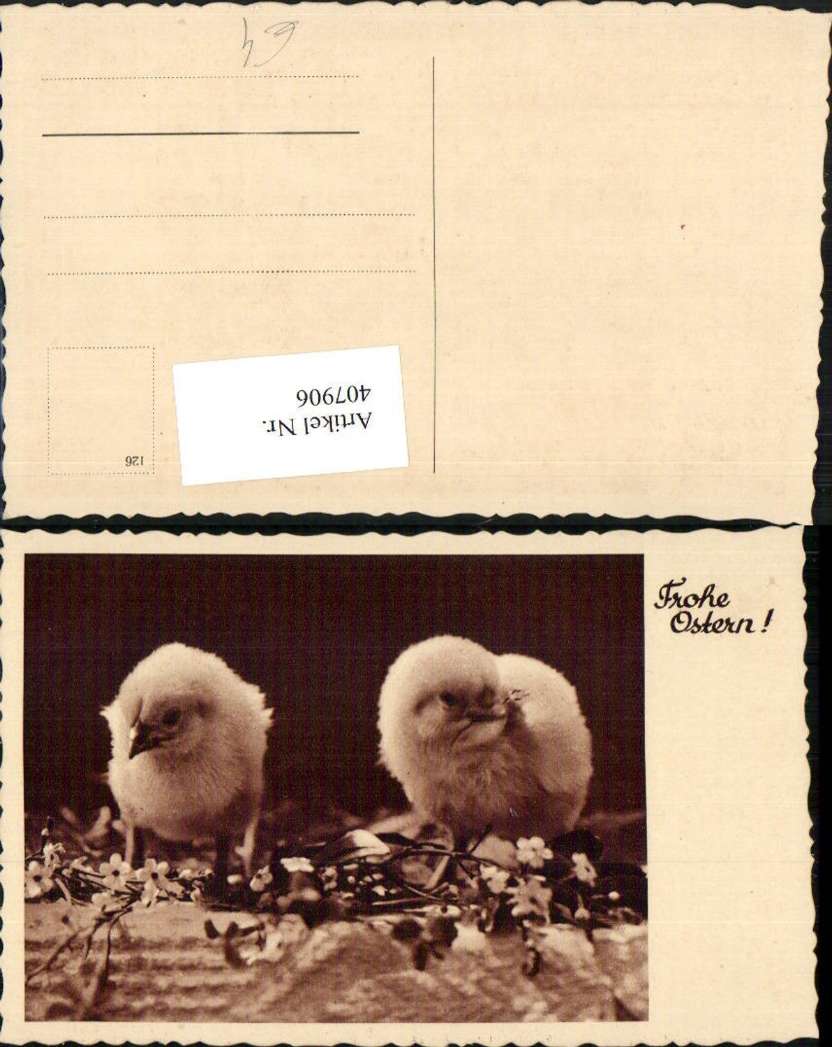 407906,Ostern Küken Blüten