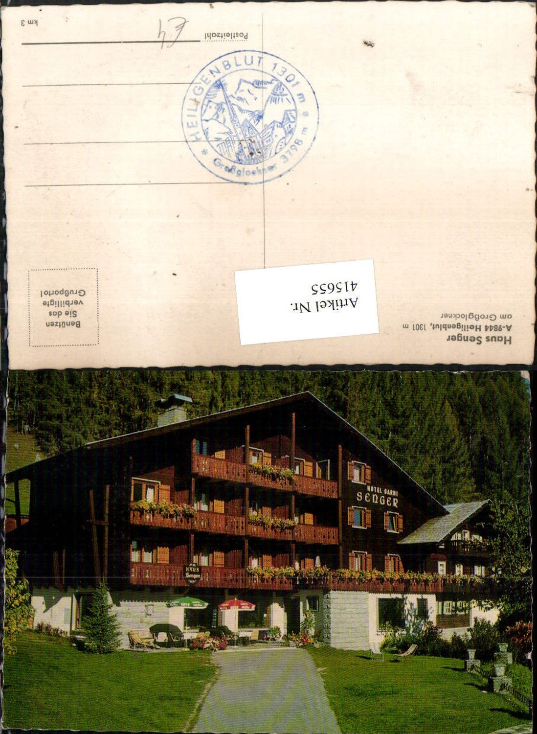 415655,Heiligenblut Haus Senger