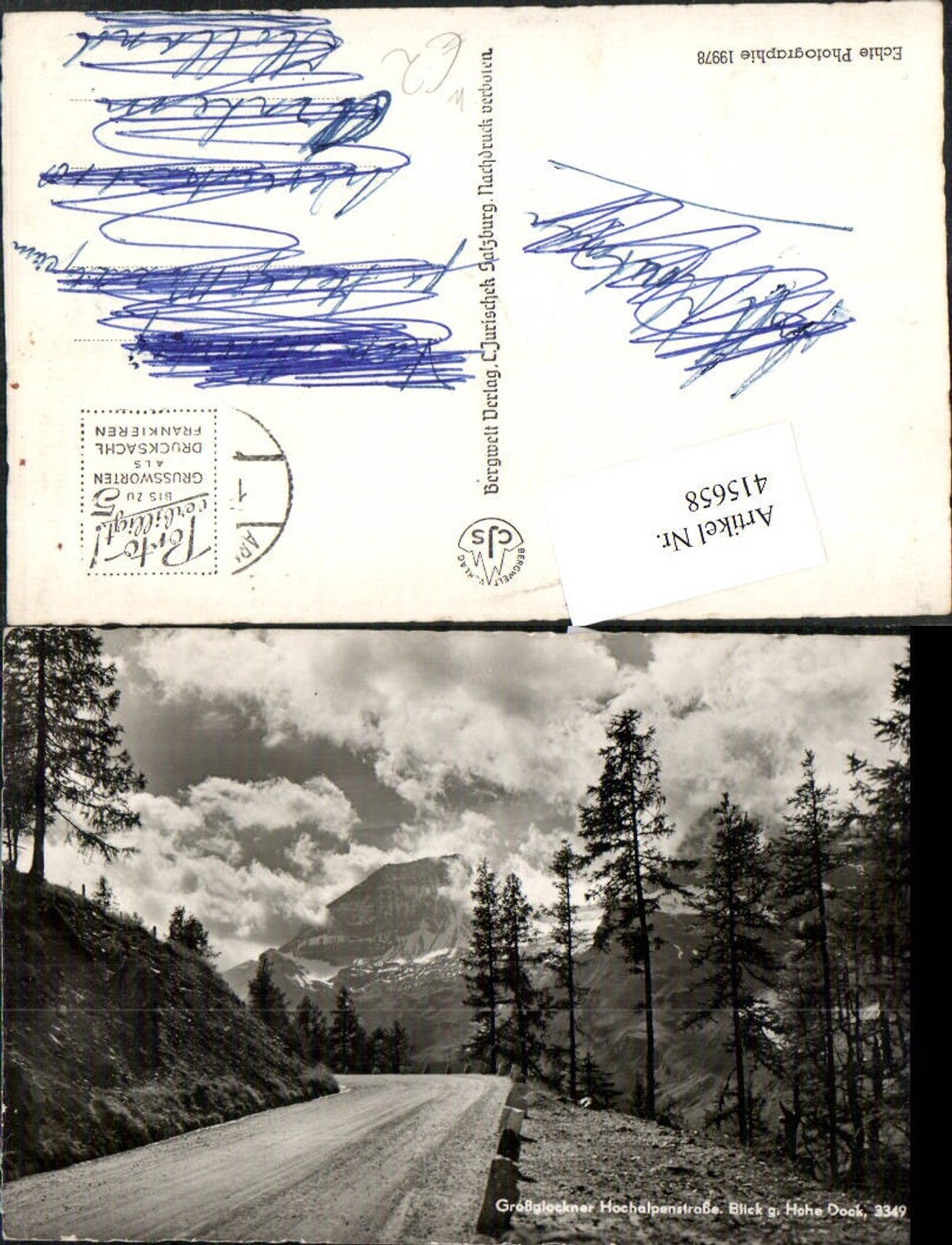 415658,Großglockner Hochalpenstraße b. Heiligenblut Hohe Dock Bergkulisse