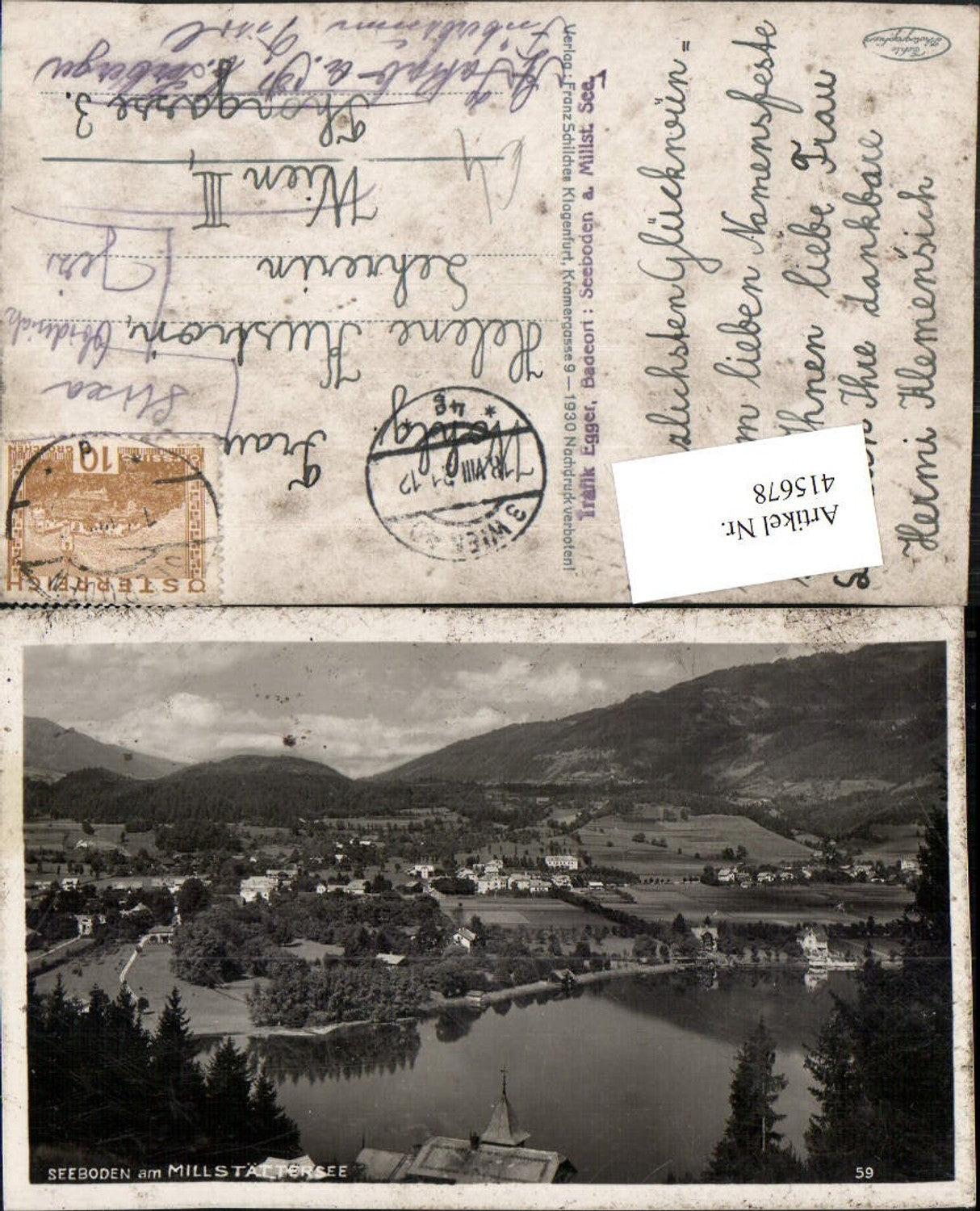 415678,Seeboden am Millstättersee Totale