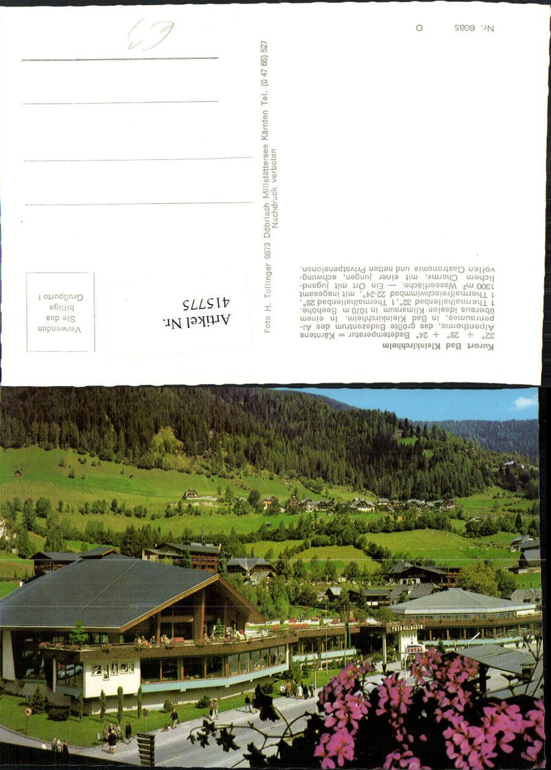 415775,Bad Kleinkirchheim Alpentherme Therme