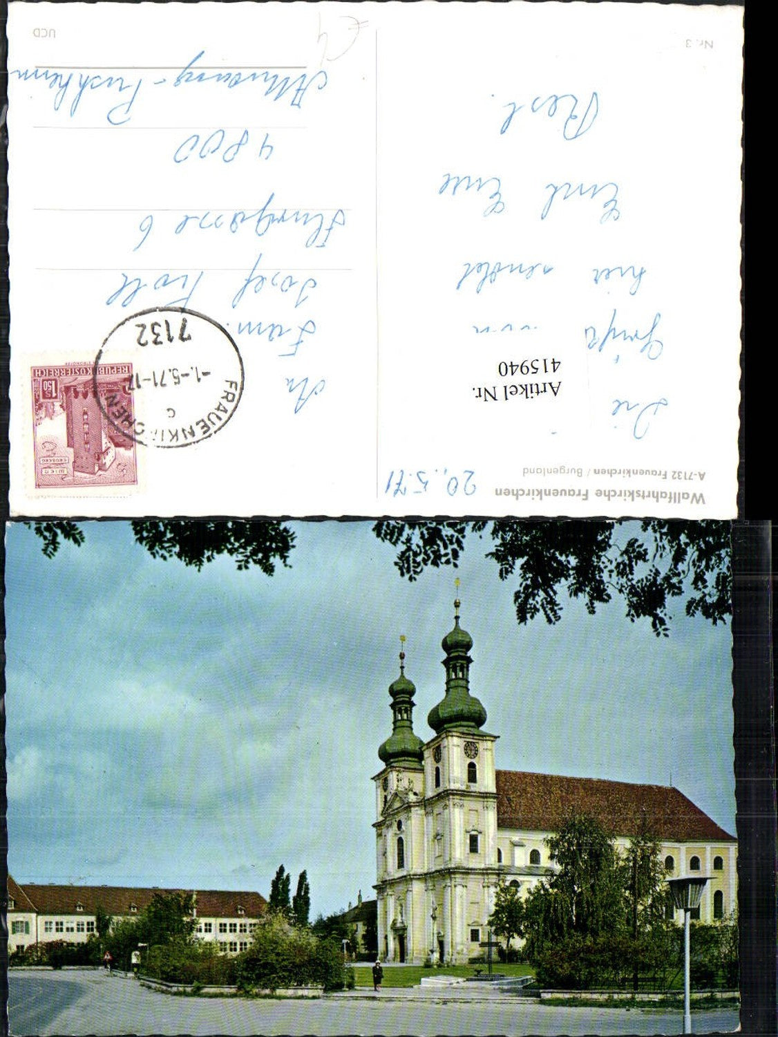 415940,Frauenkirchen Wallfahrtskirche Kirche