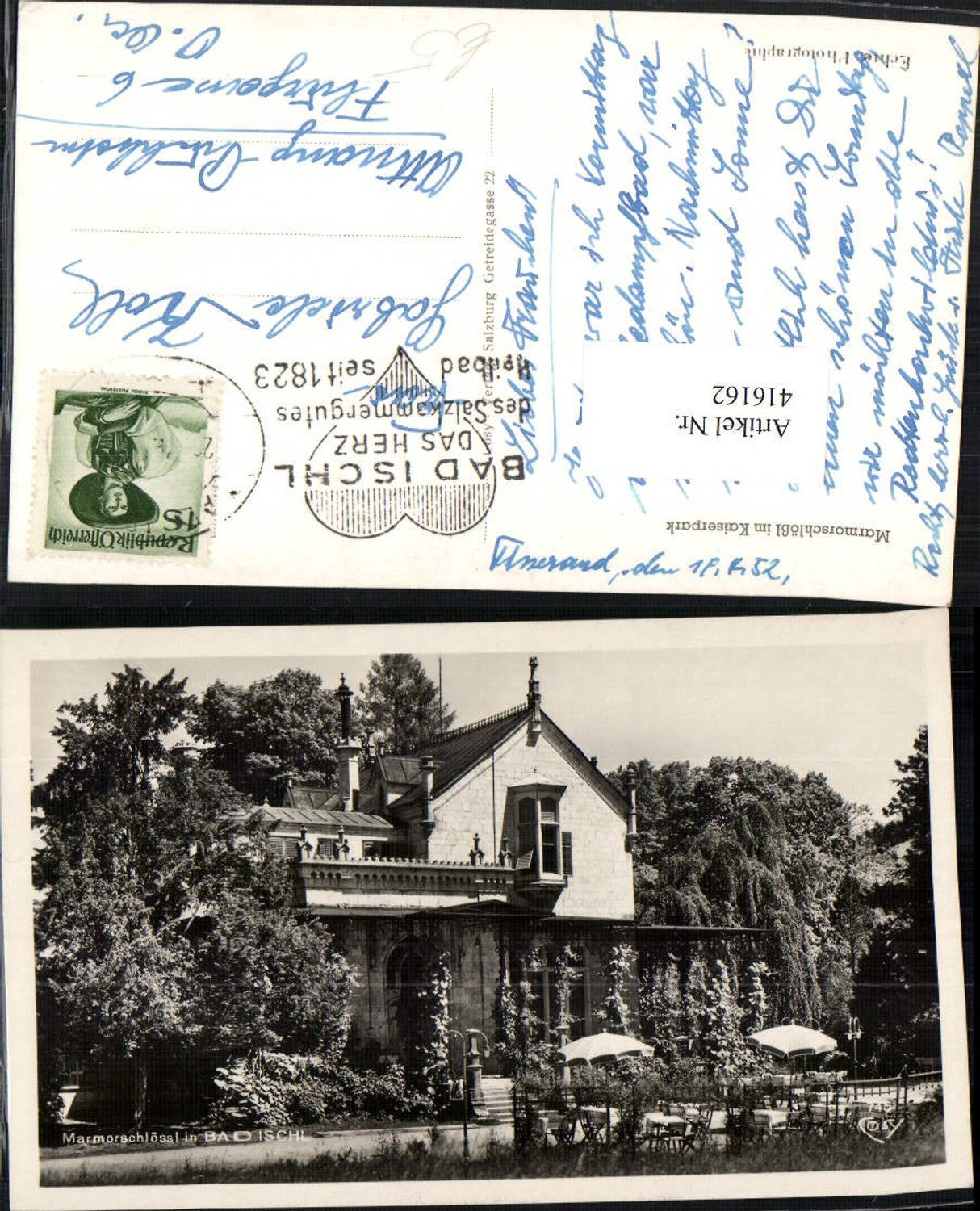 416162,Bad Ischl Marmorschlössl Schloss pub Cosy