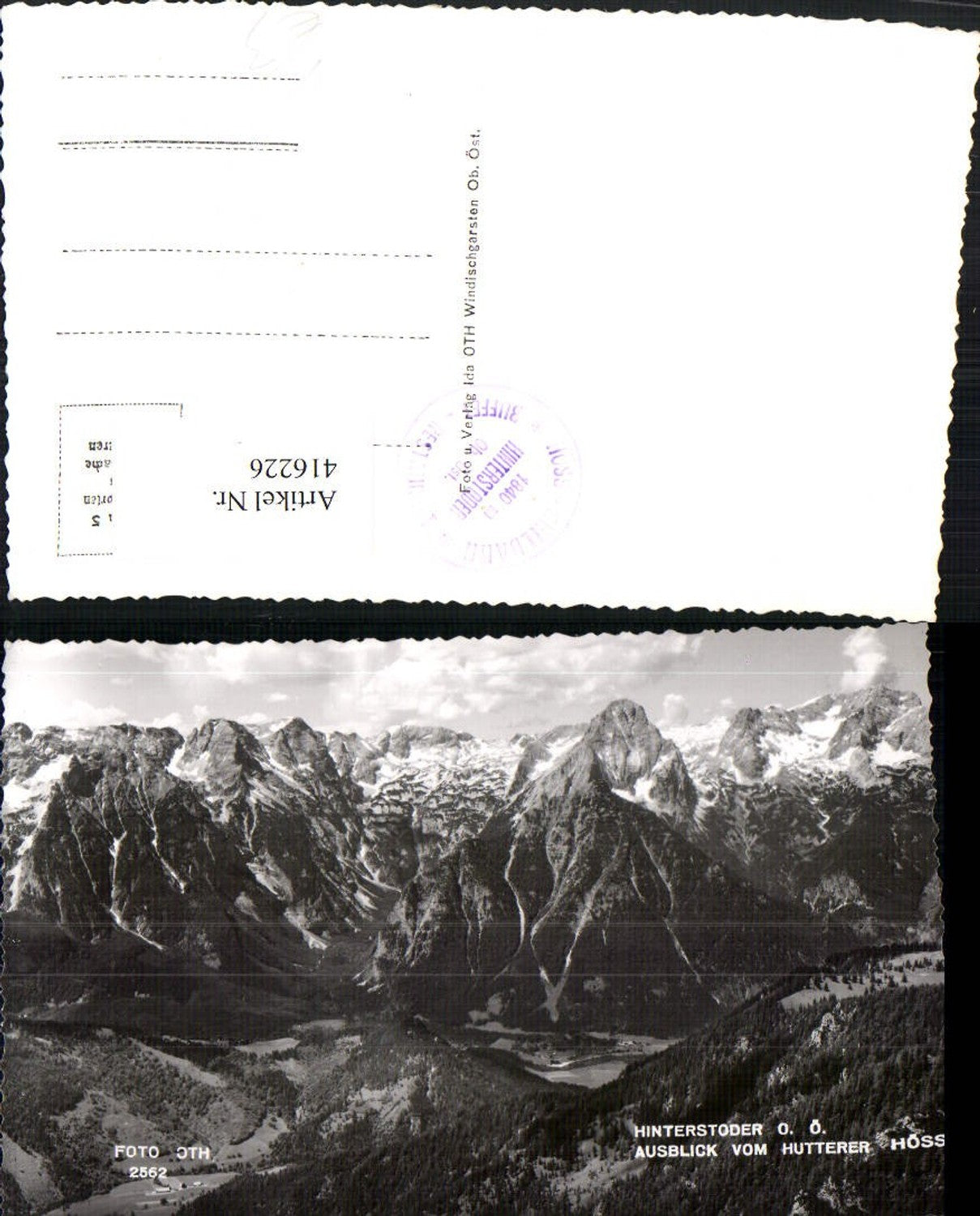 416226,Hinterstoder Ausblick vom Hutterer Höss Bergkulisse pub Foto Oth 2562