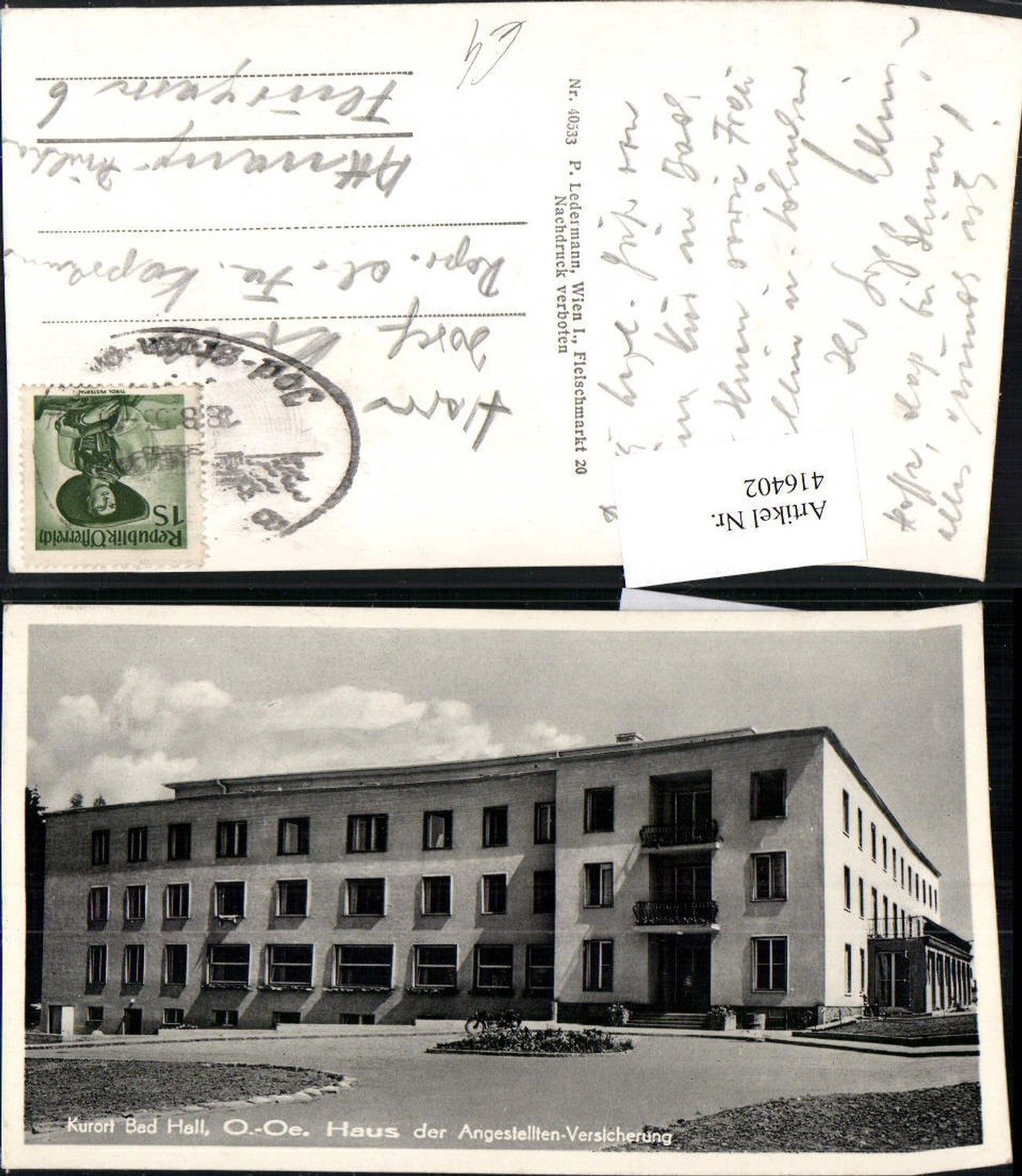 416402,Bad Hall Haus d. Angestellten-Versicherung