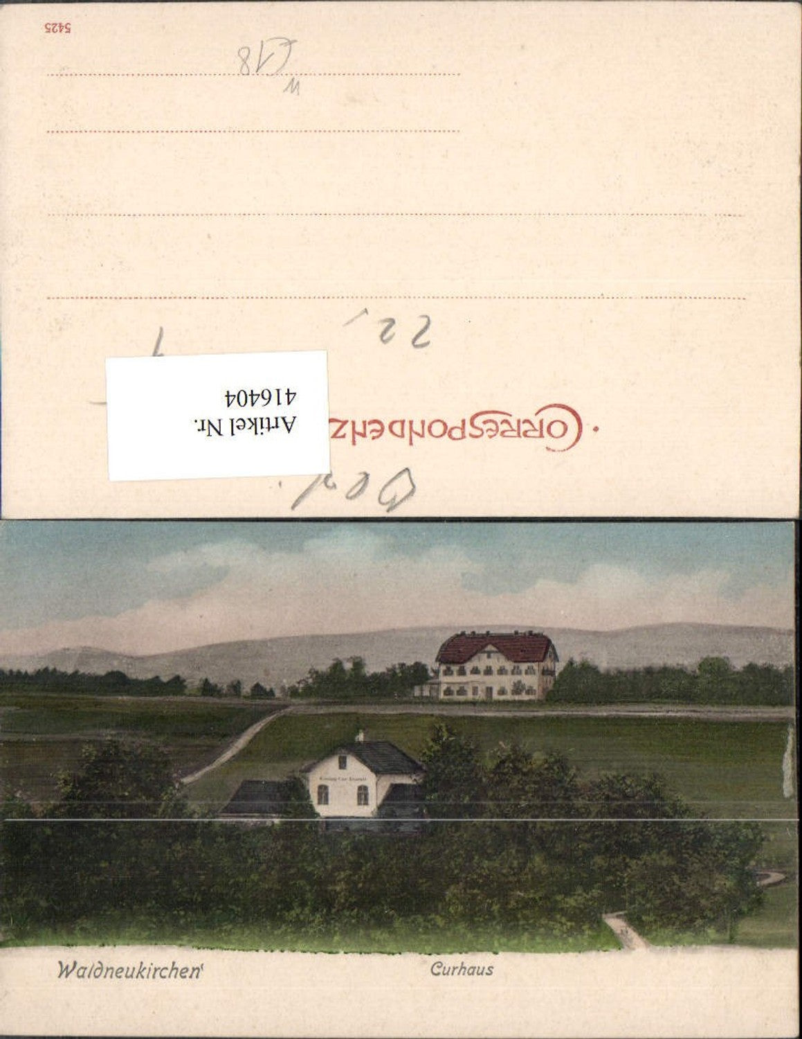 416404,Waldneukirchen bei Steyr Kurhaus