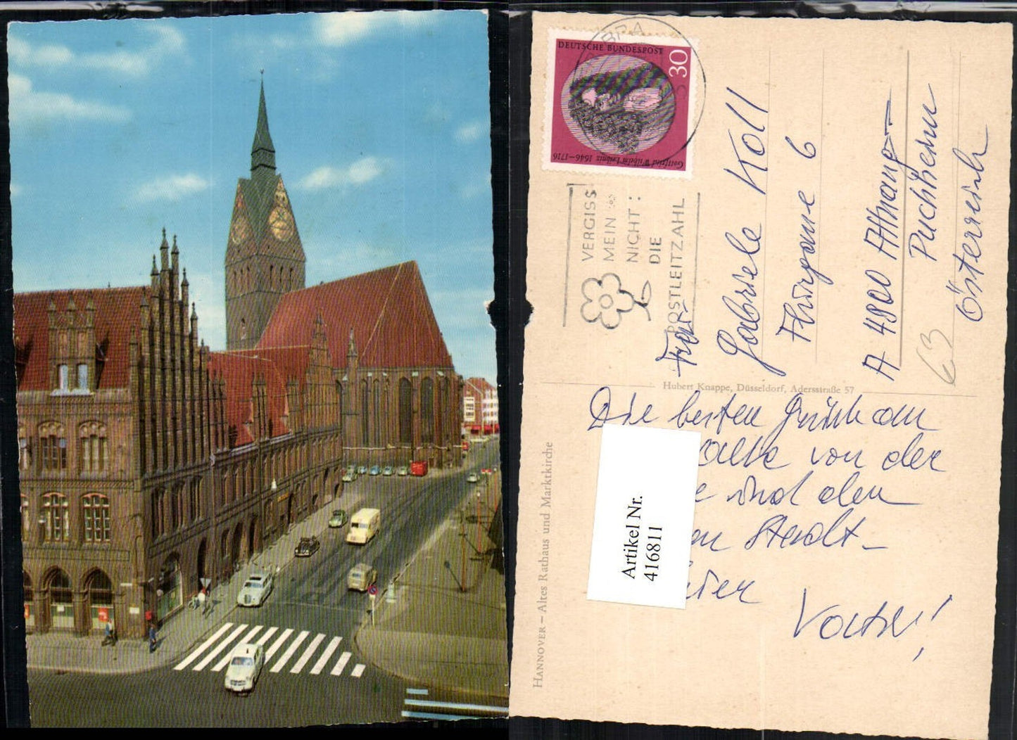 416811,Hannover Altes Rathaus u. Marktkirche Kirche