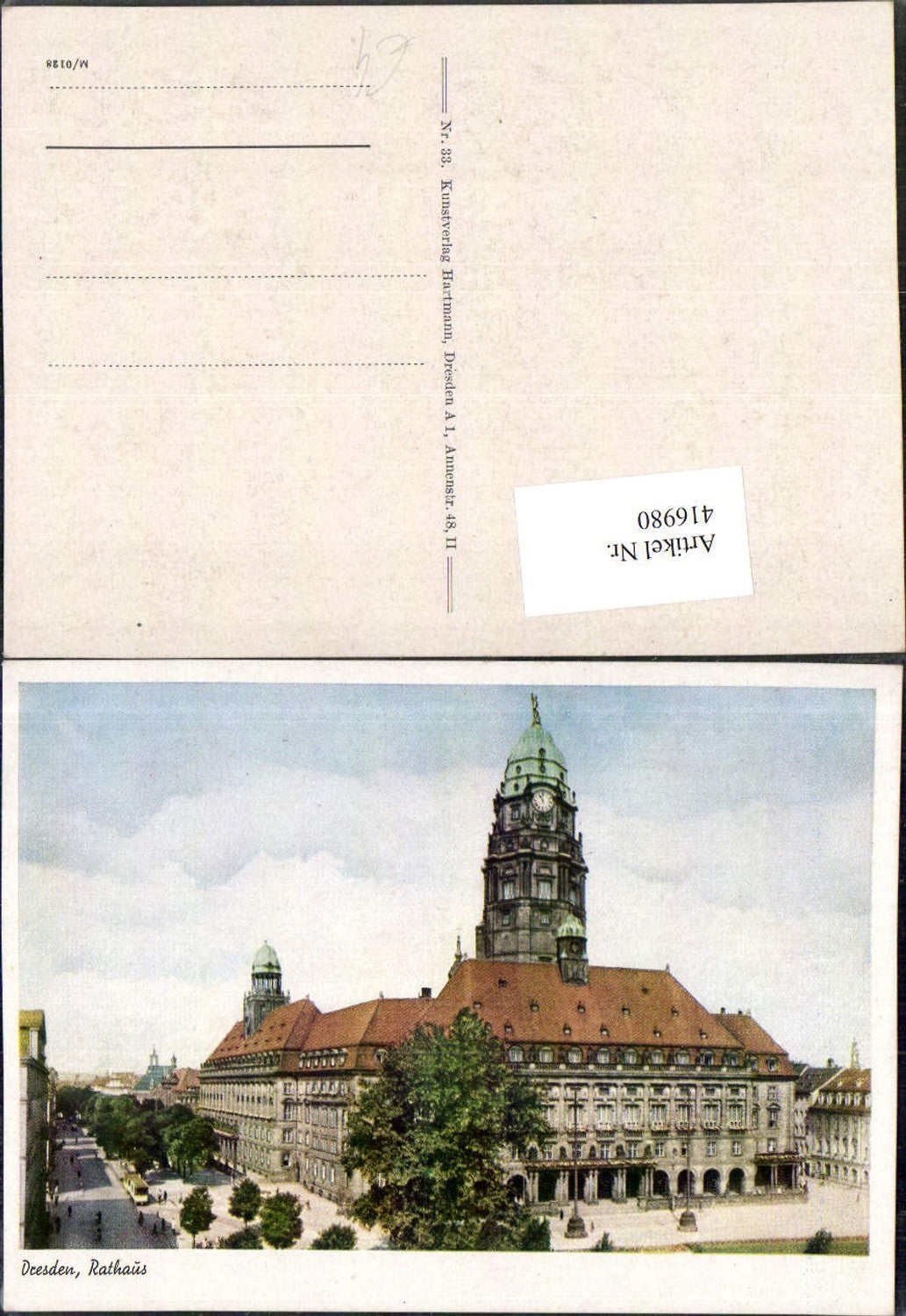 416980,Dresden Rathaus Gebäude