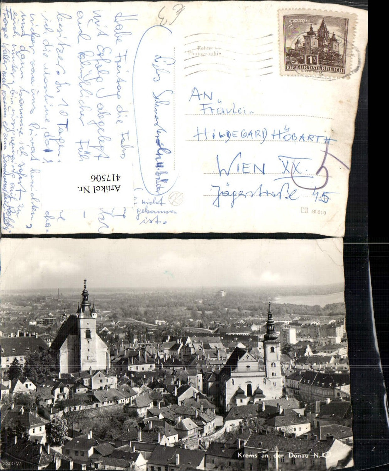 417506,Krems an d. Donau Totale Kirchen