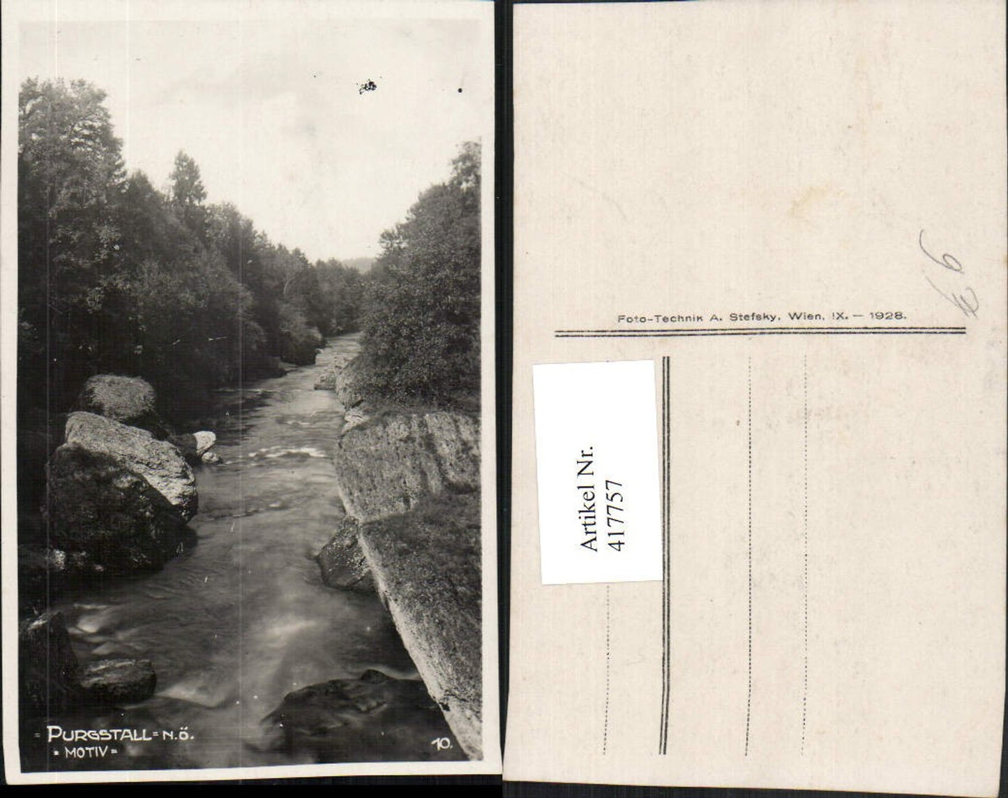 417757,Purgstall an d. Erlauf Fluss Motiv