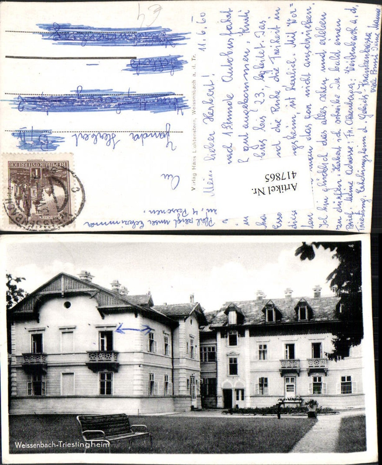 417865,Weissenbach Triestingheim Gebäude