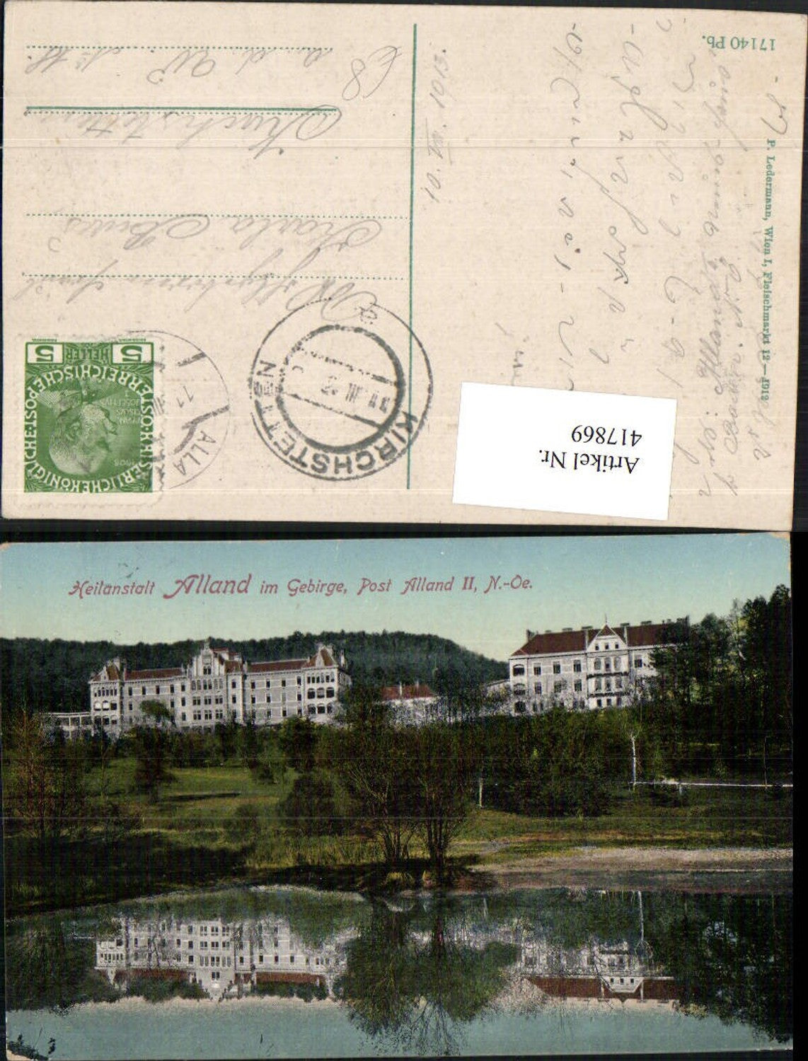 417869,Alland im Gebirge Heilanstalt