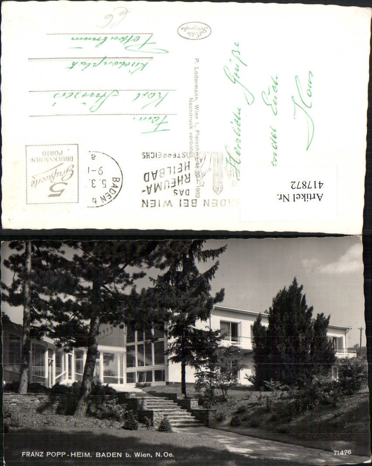 417872,Baden b. Wien Franz Popp-Heim