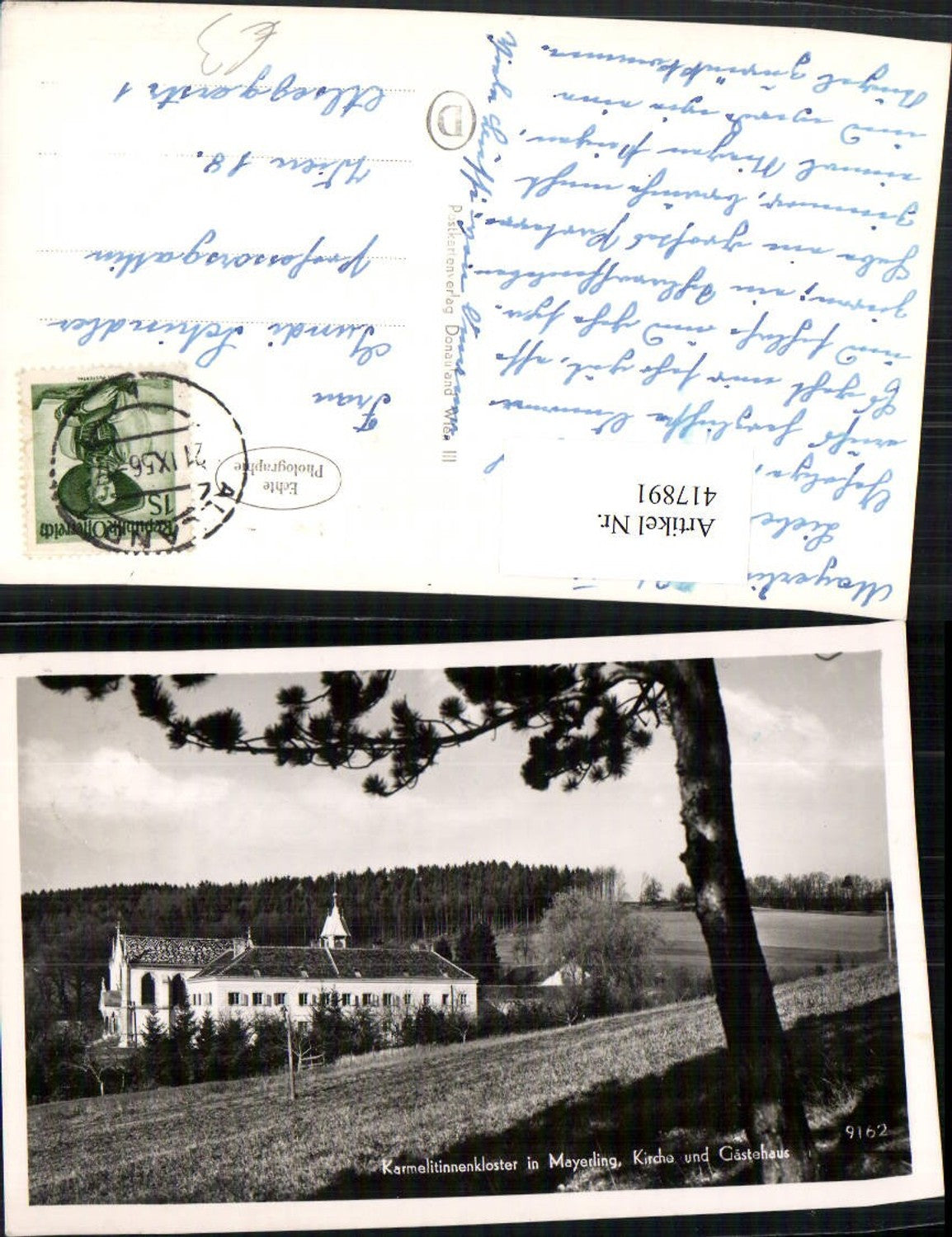 417891,Mayerling b. Alland Karmelitinnenkloster Kirche u. Gästehaus