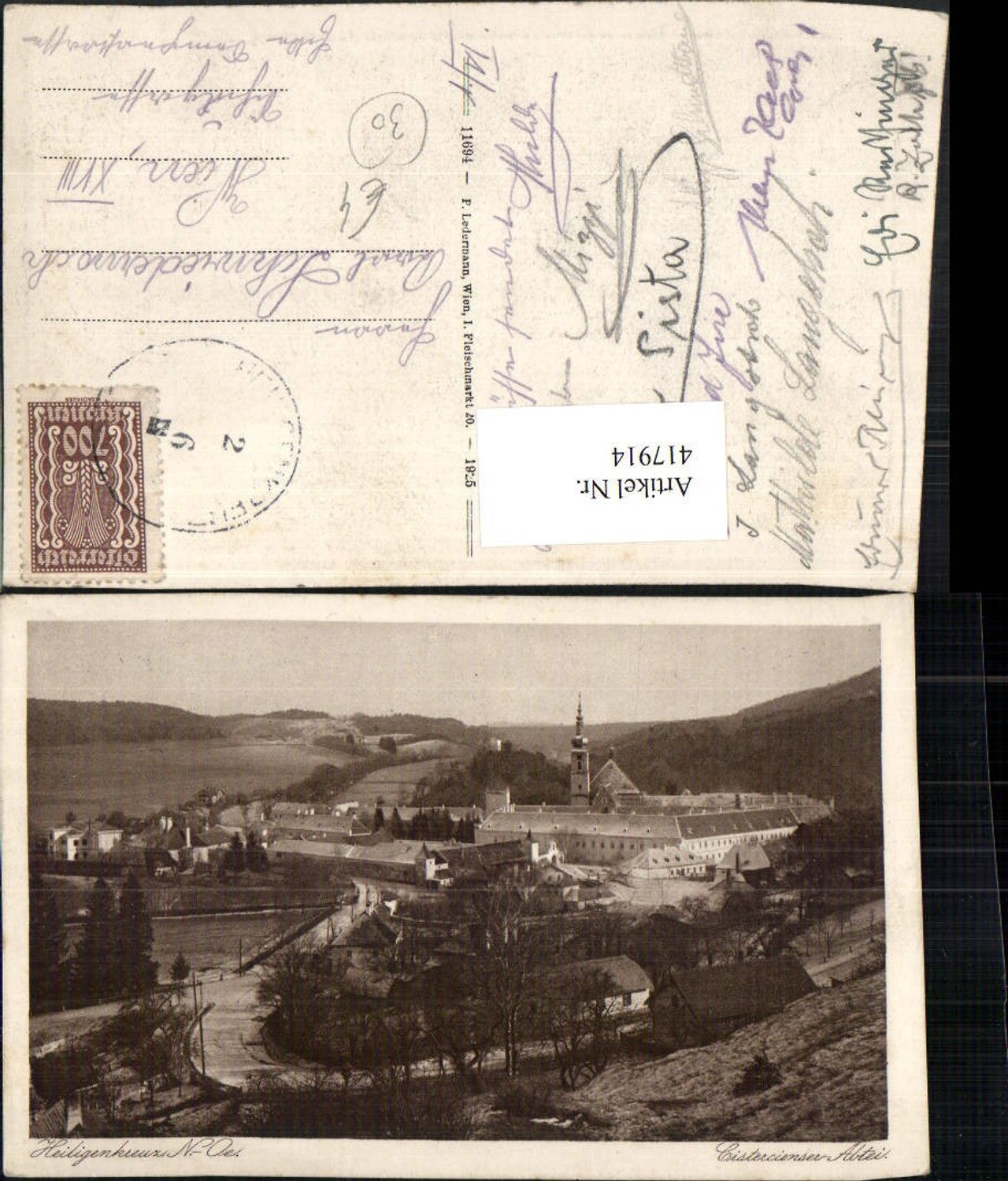 417914,Heiligenkreuz Totale m. Stift