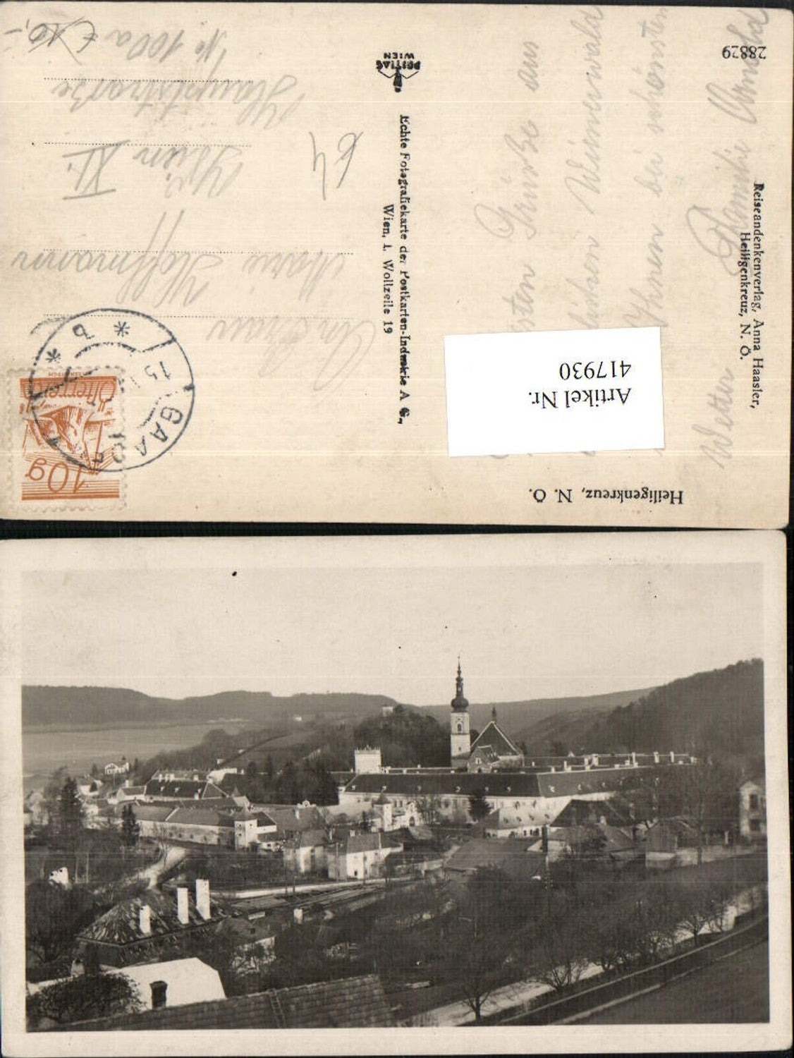 417930,Heiligenkreuz Totale m. Stift