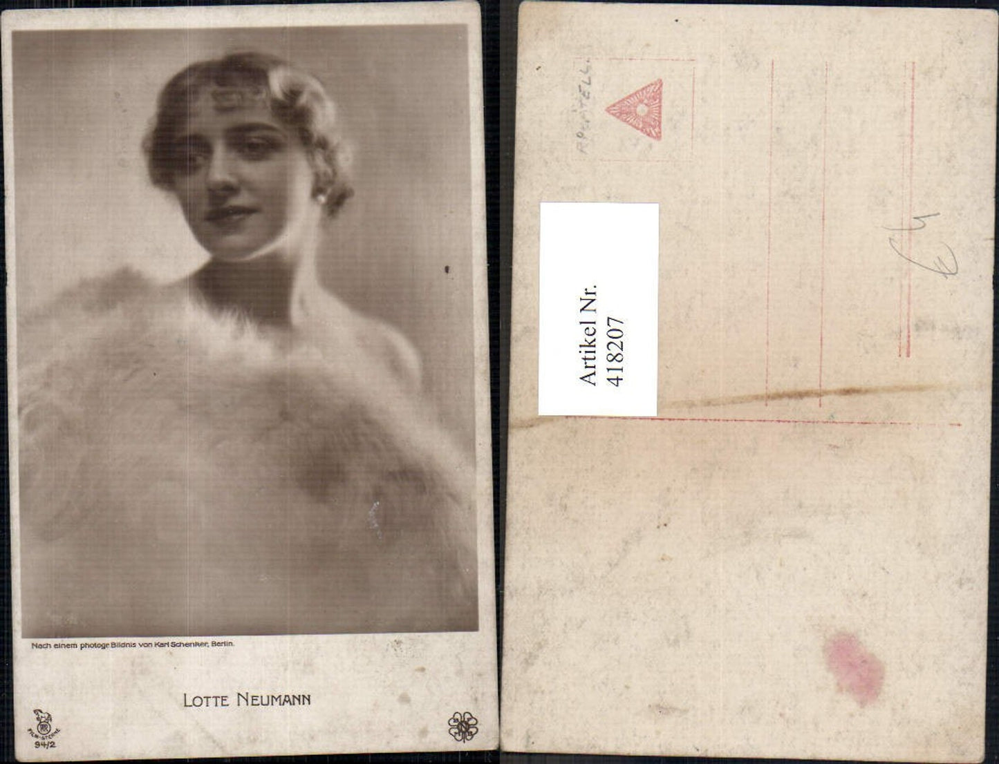 418207,Lotte Neumann Schauspielerin