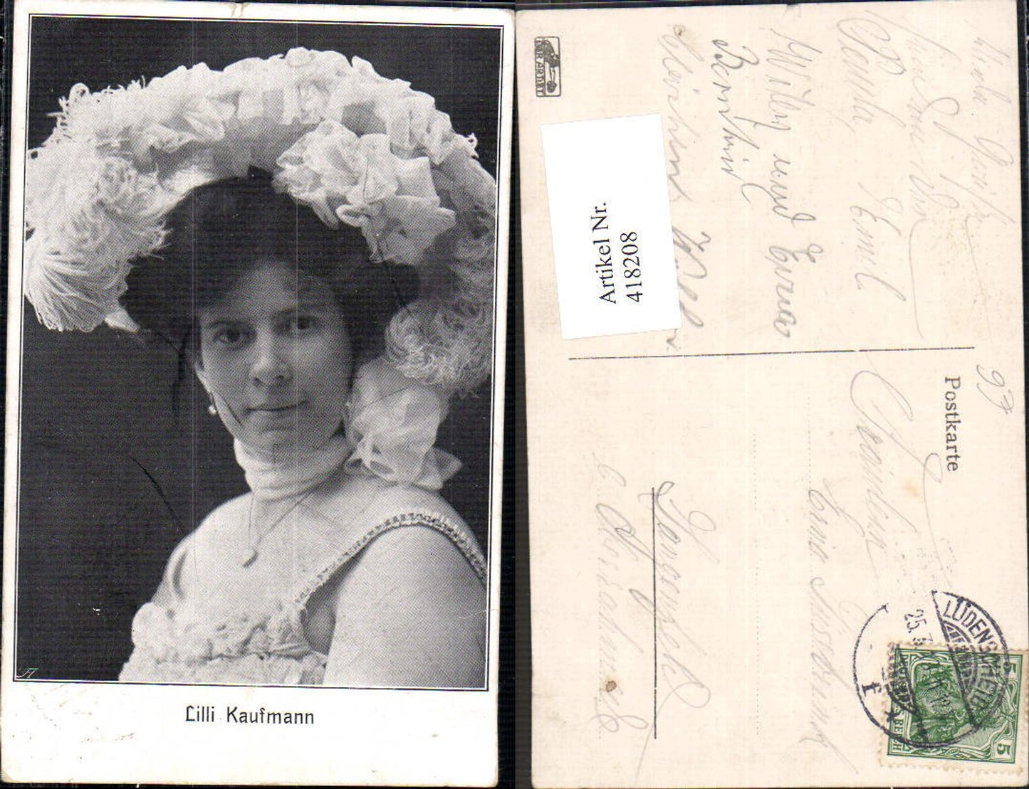 418208,Lilli Kaufmann Schauspielerin