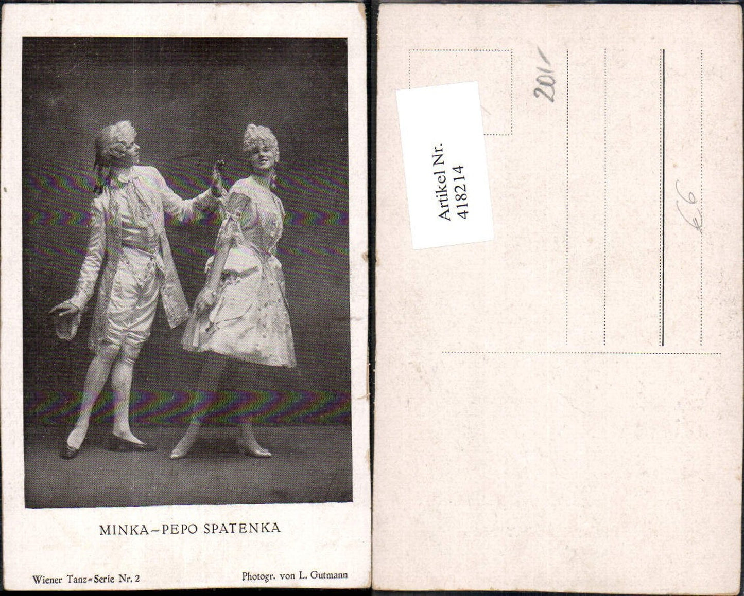 418214,Minka Pepo Spatenka Wiener Tanz Schauspieler