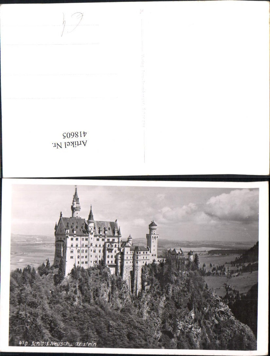 418605,Foto Ak Schloss Neuschwanstein