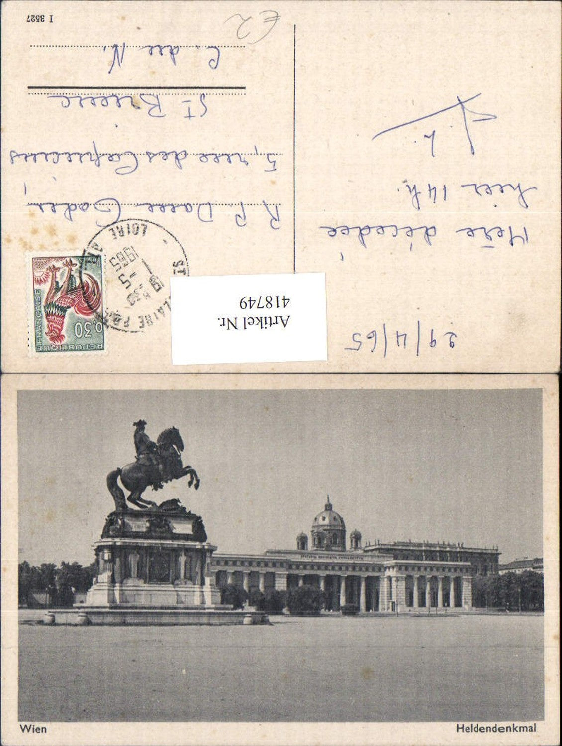 418749,Wien Heldendenkmal Statue Monument