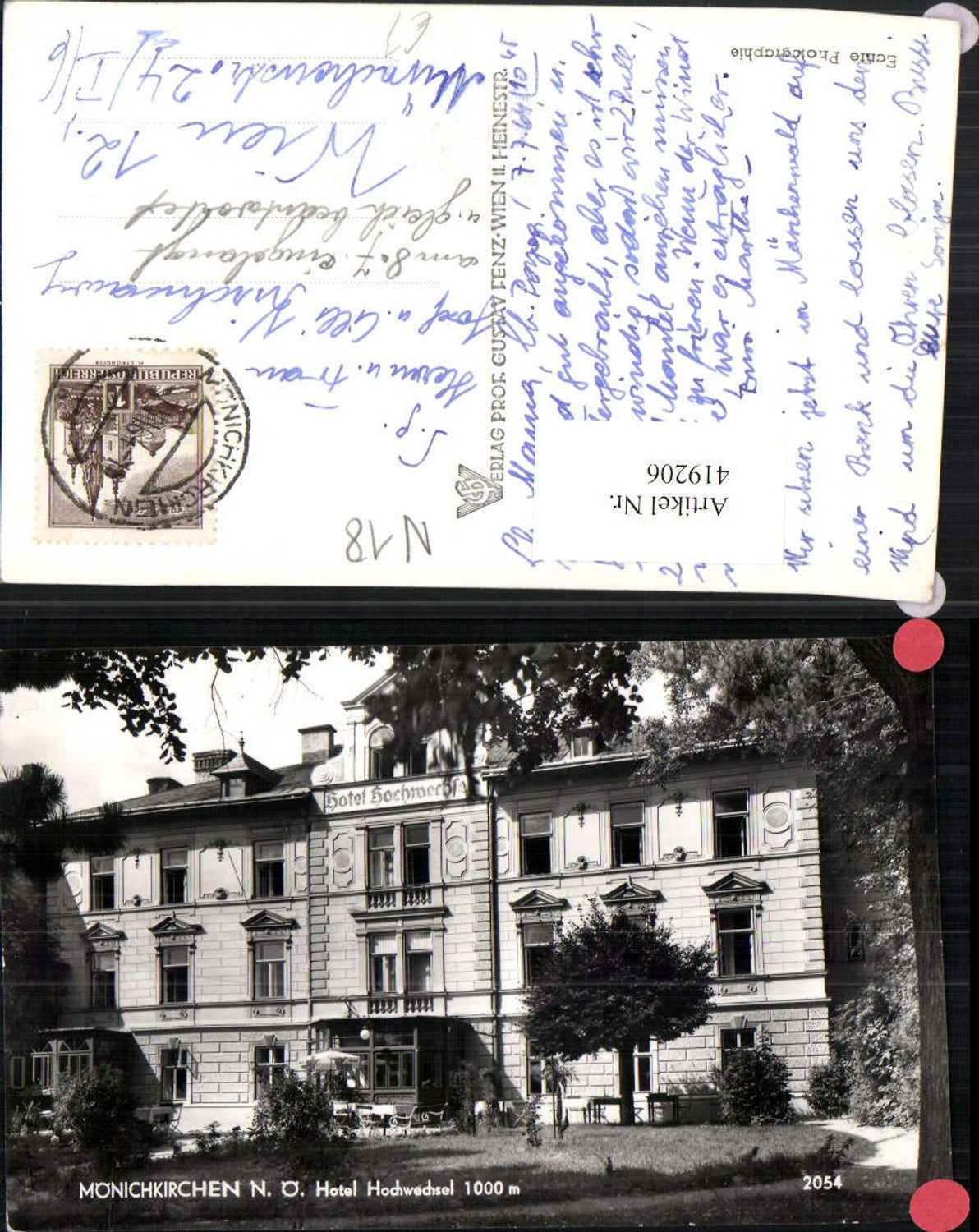 419206,Mönichkirchen Hotel Hochwechsel