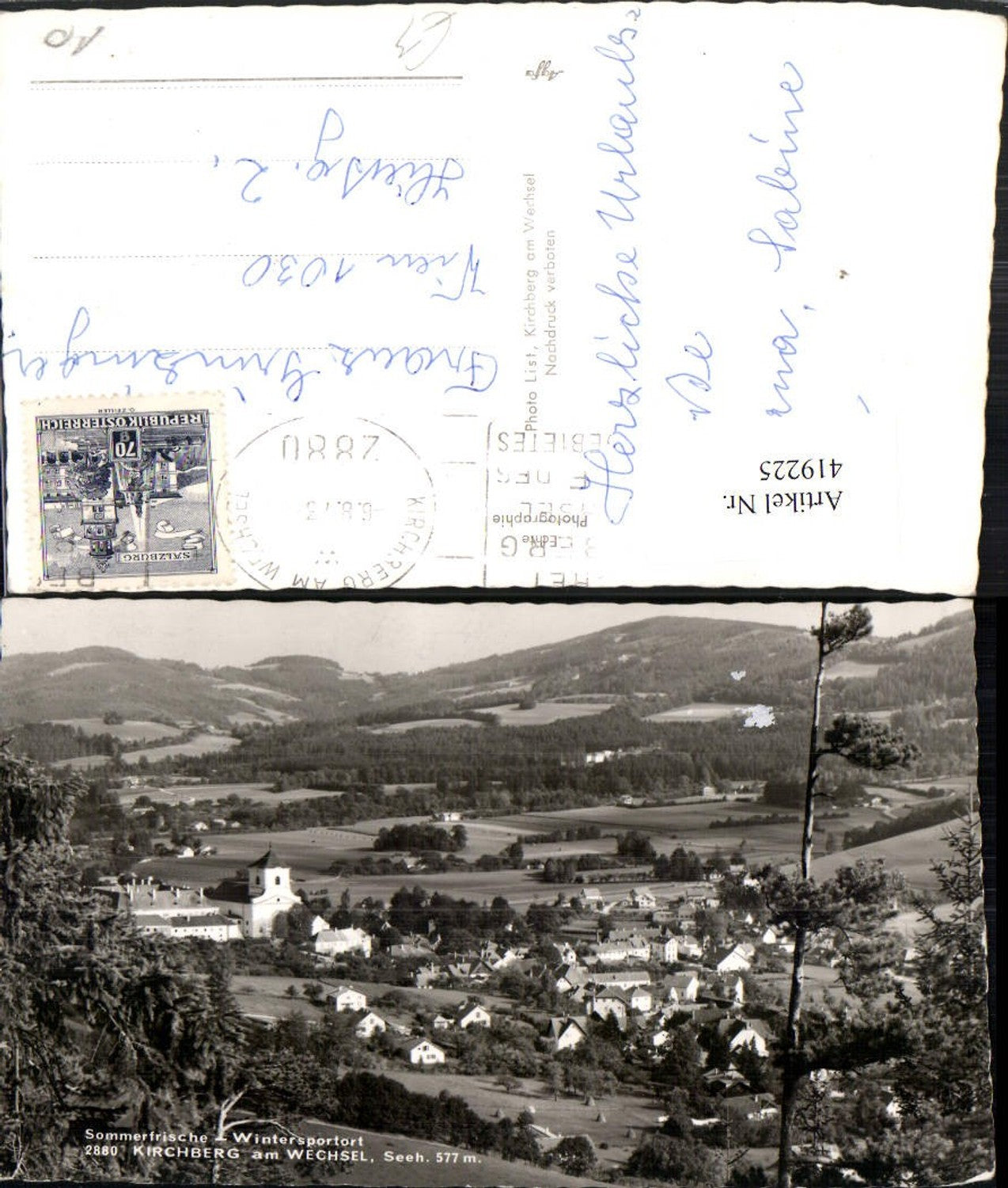 419225,Kirchberg am Wechsel Totale