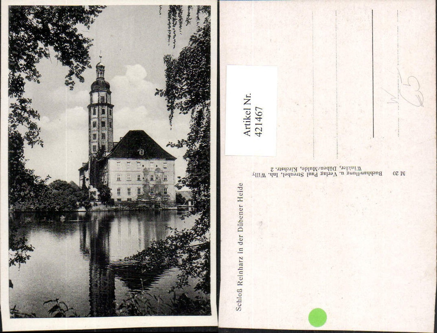 421467,Bad Schmiedeberg Schloss Reinharz in der Dübener Heide