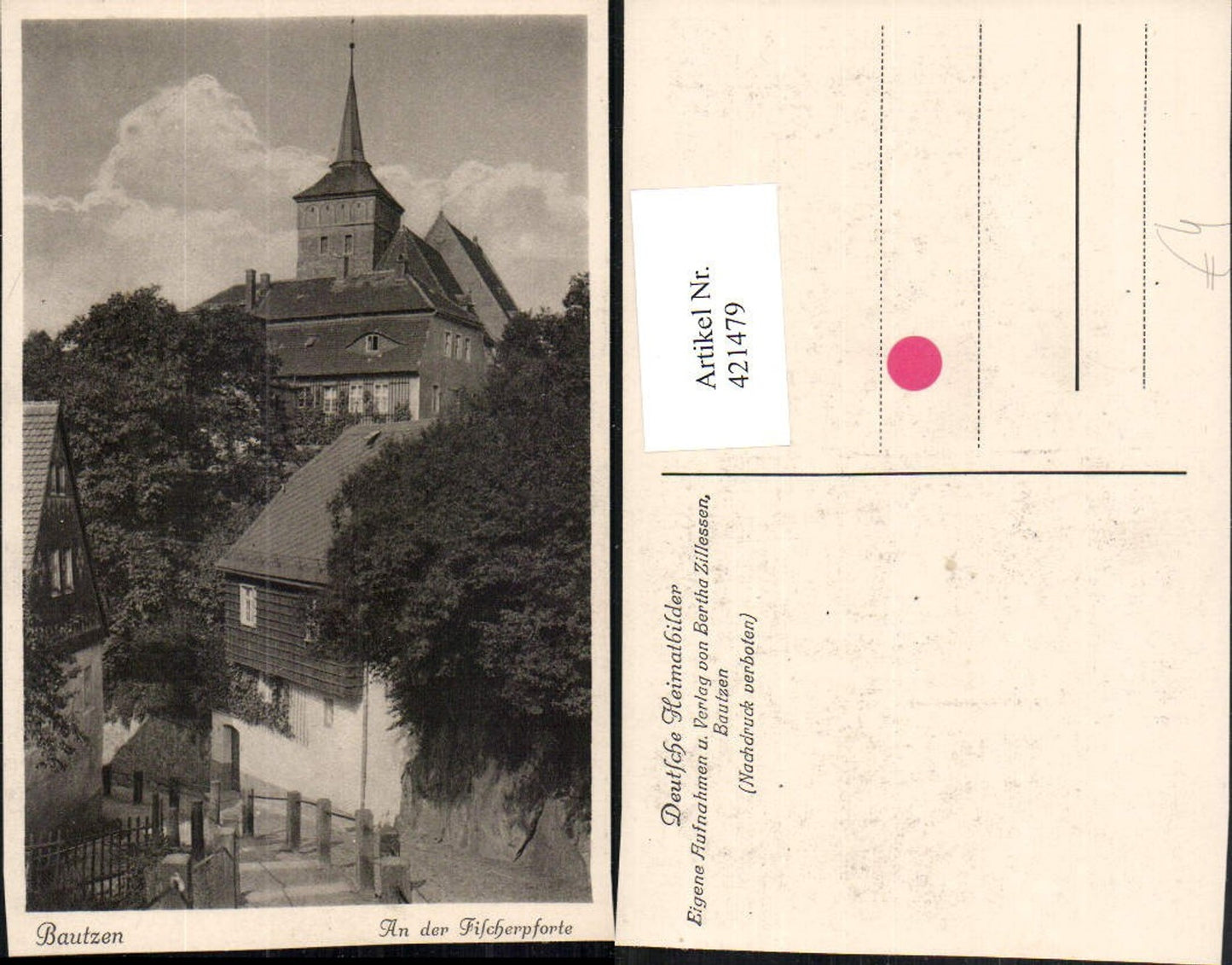 421479,Bautzen An der Fischerpforte Kirche