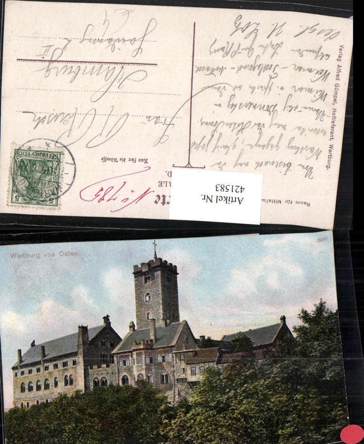 421583,Eisenach Wartburg Burg