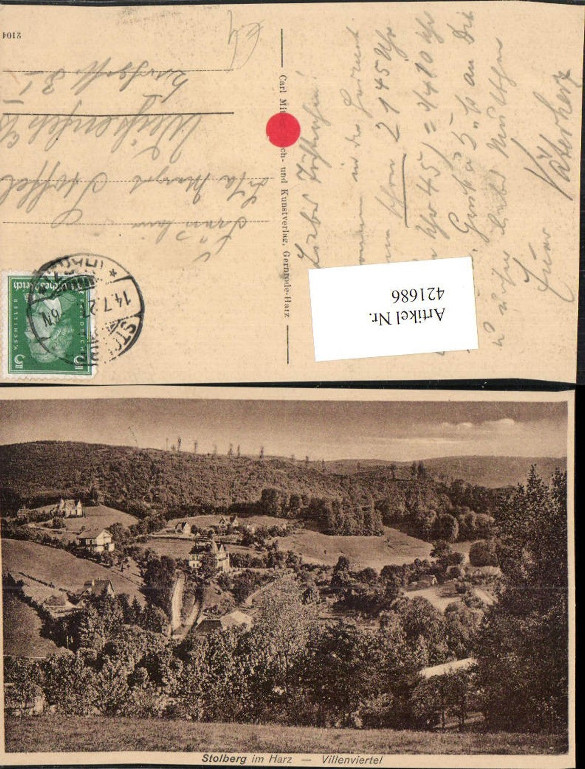 421686,Stolberg im Harz Villenviertel