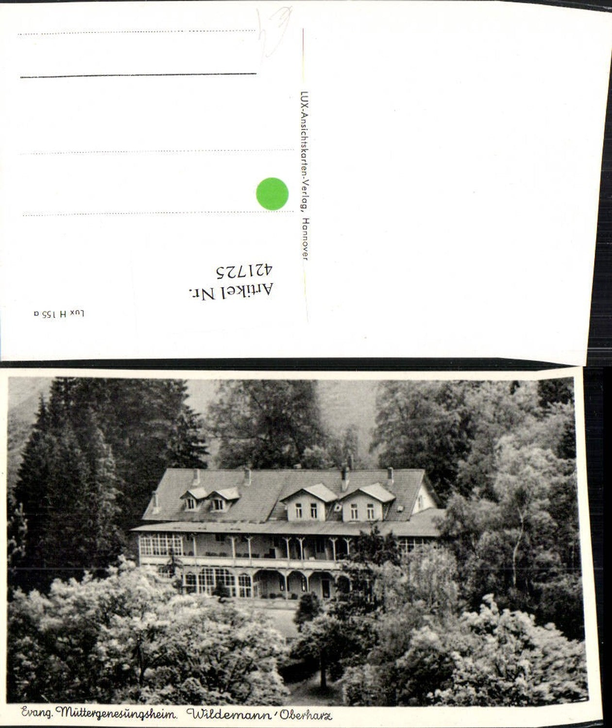 421725,Wildemann im Oberharz Evangelisches Müttergenesungsheim